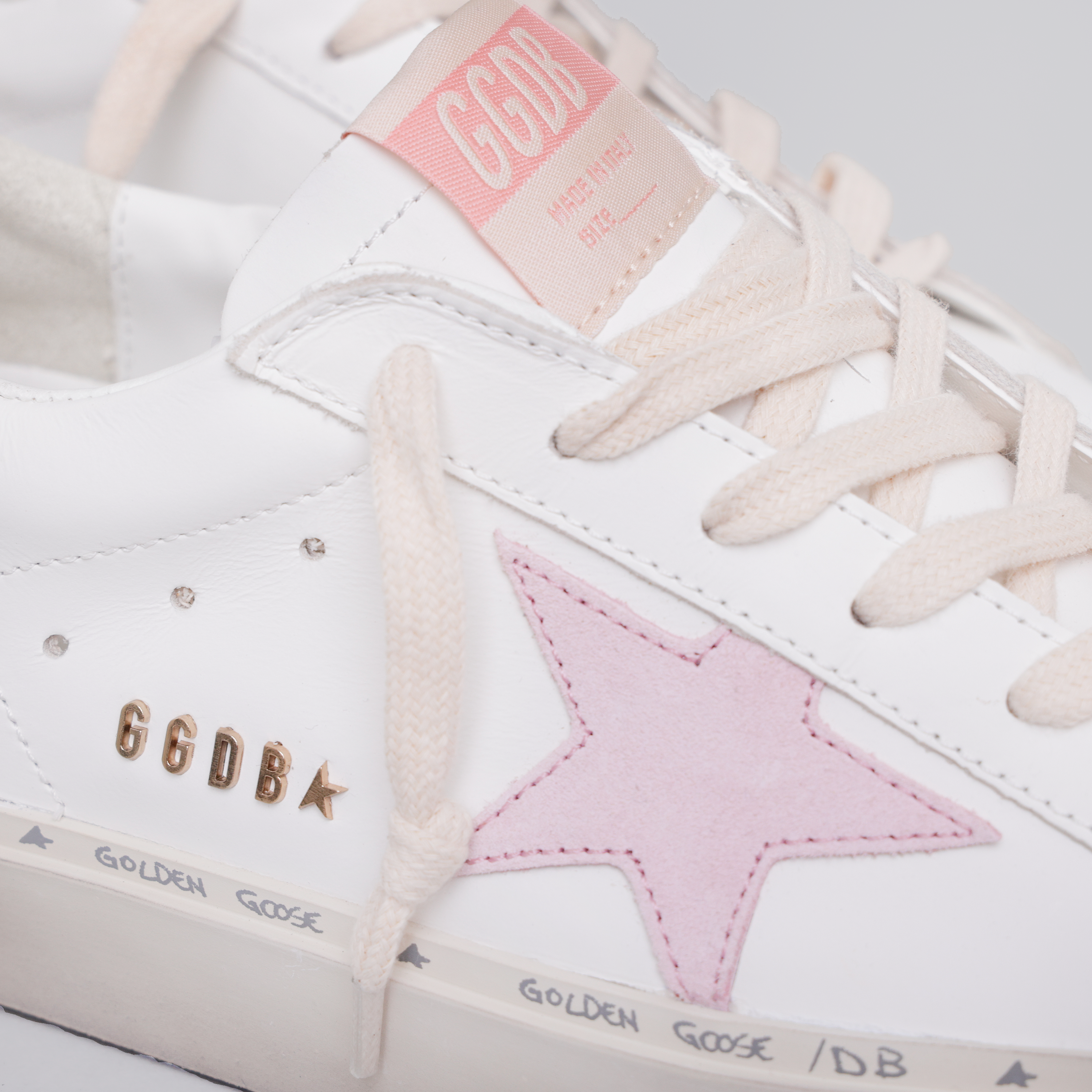 Sneakers Blancos Golden Goose Hi Star Glitter Heel