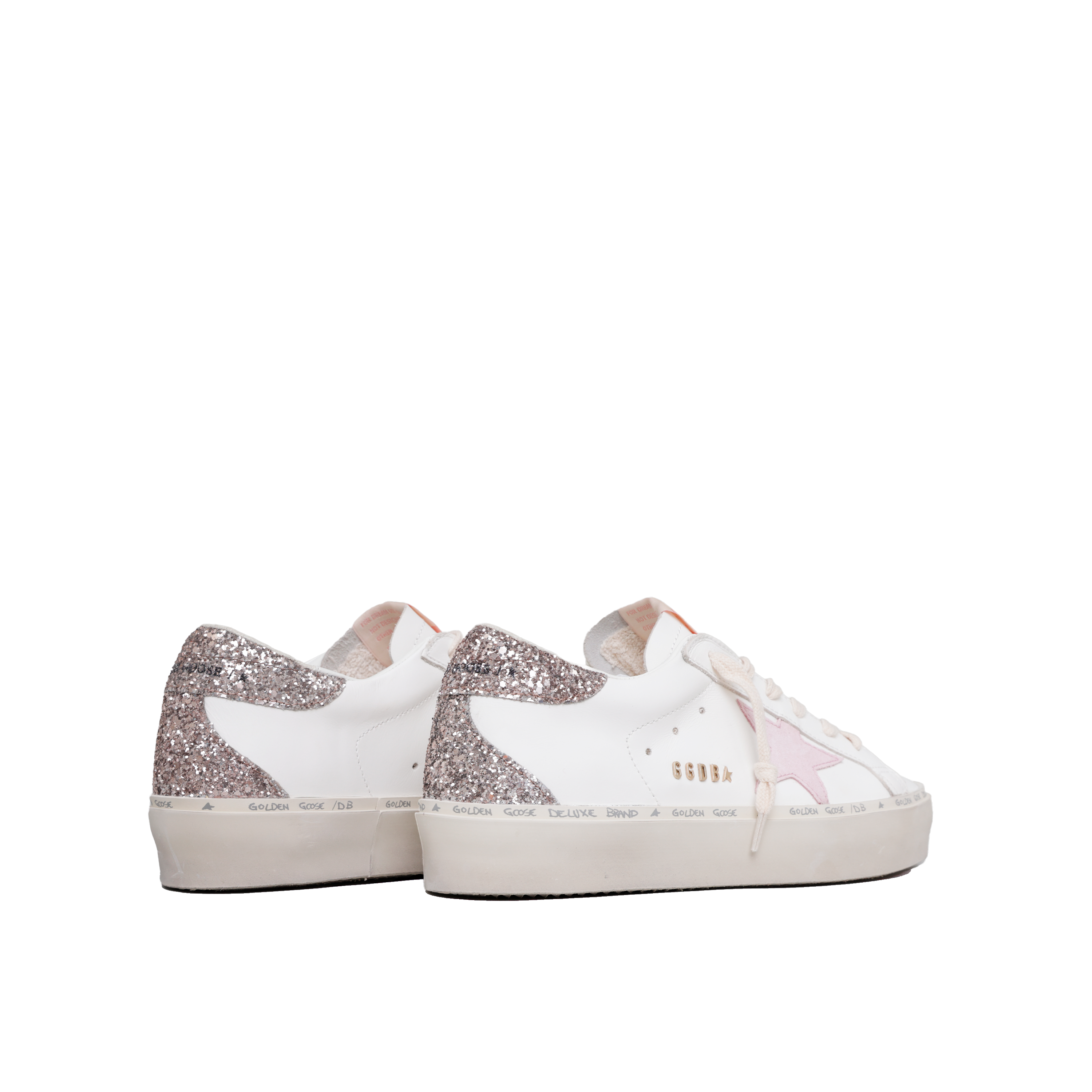 Sneakers Blancos Golden Goose Hi Star Glitter Heel