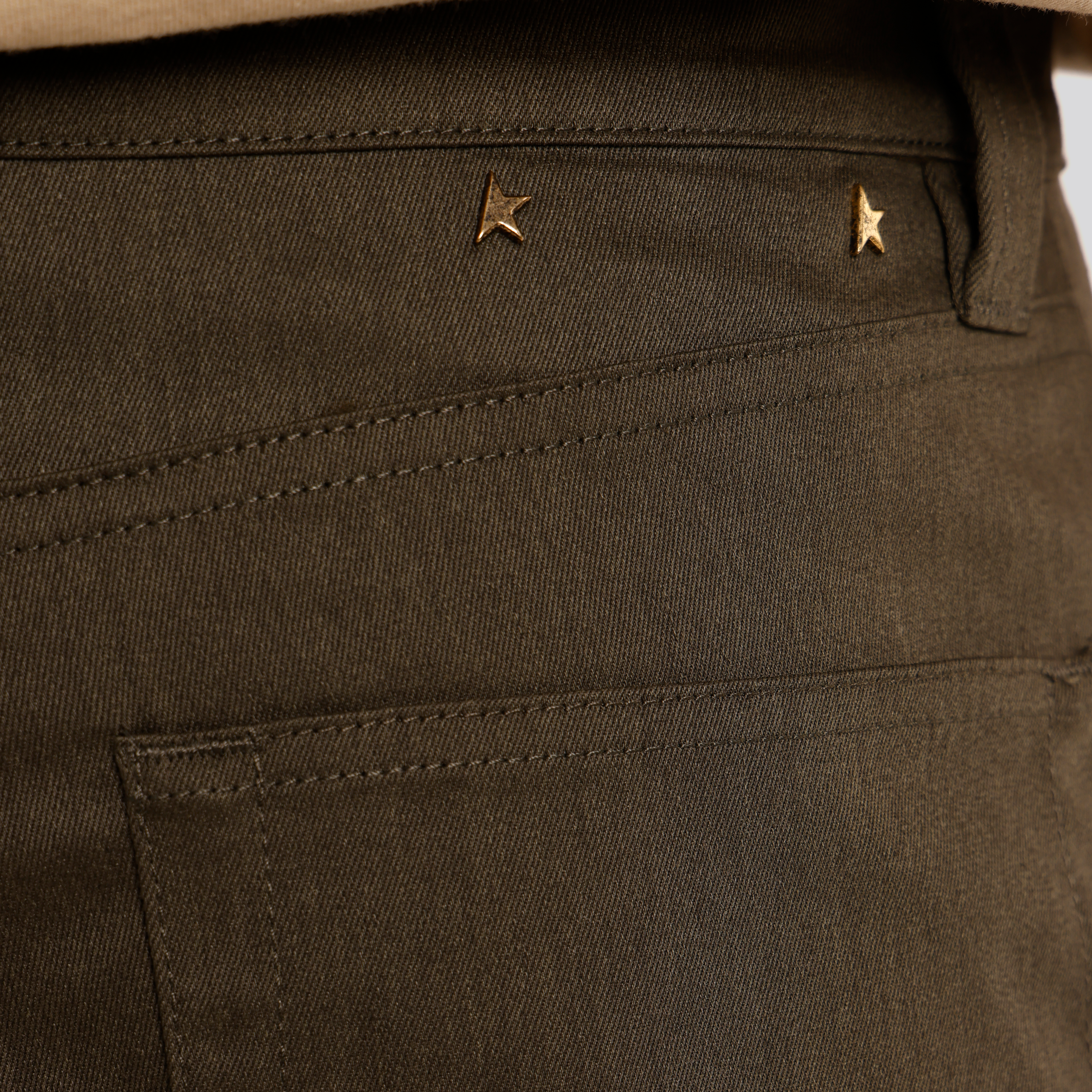 Pantalón Verde Golden Goose