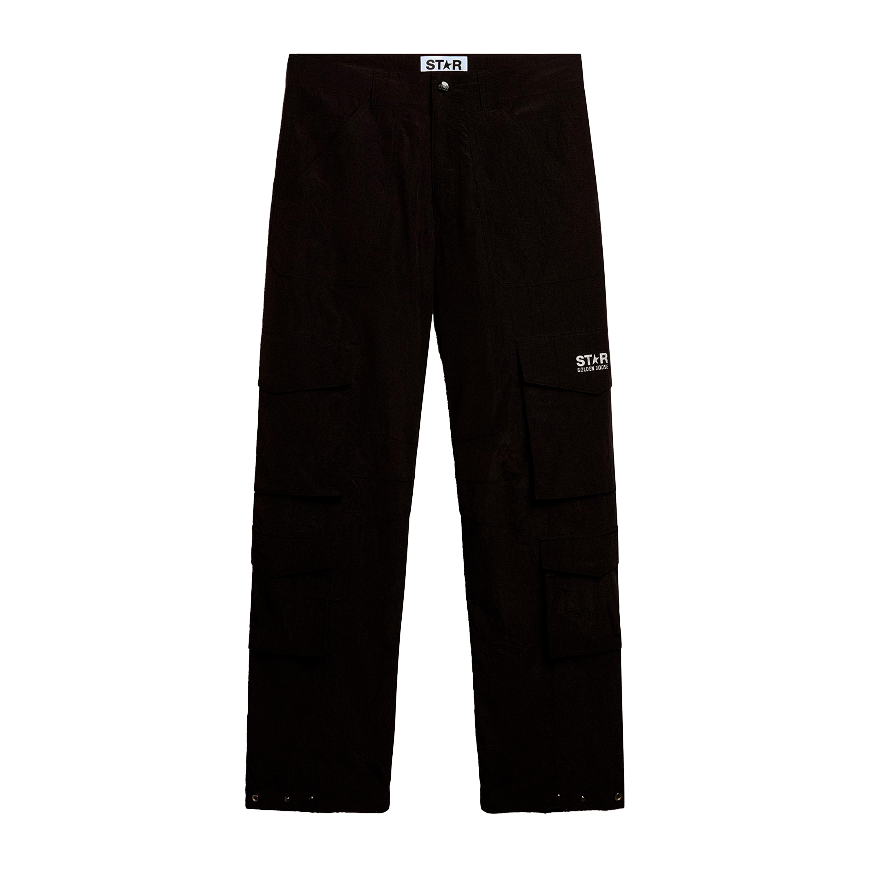 Pantalón Cargo Negro Golden Goose Star/M'S