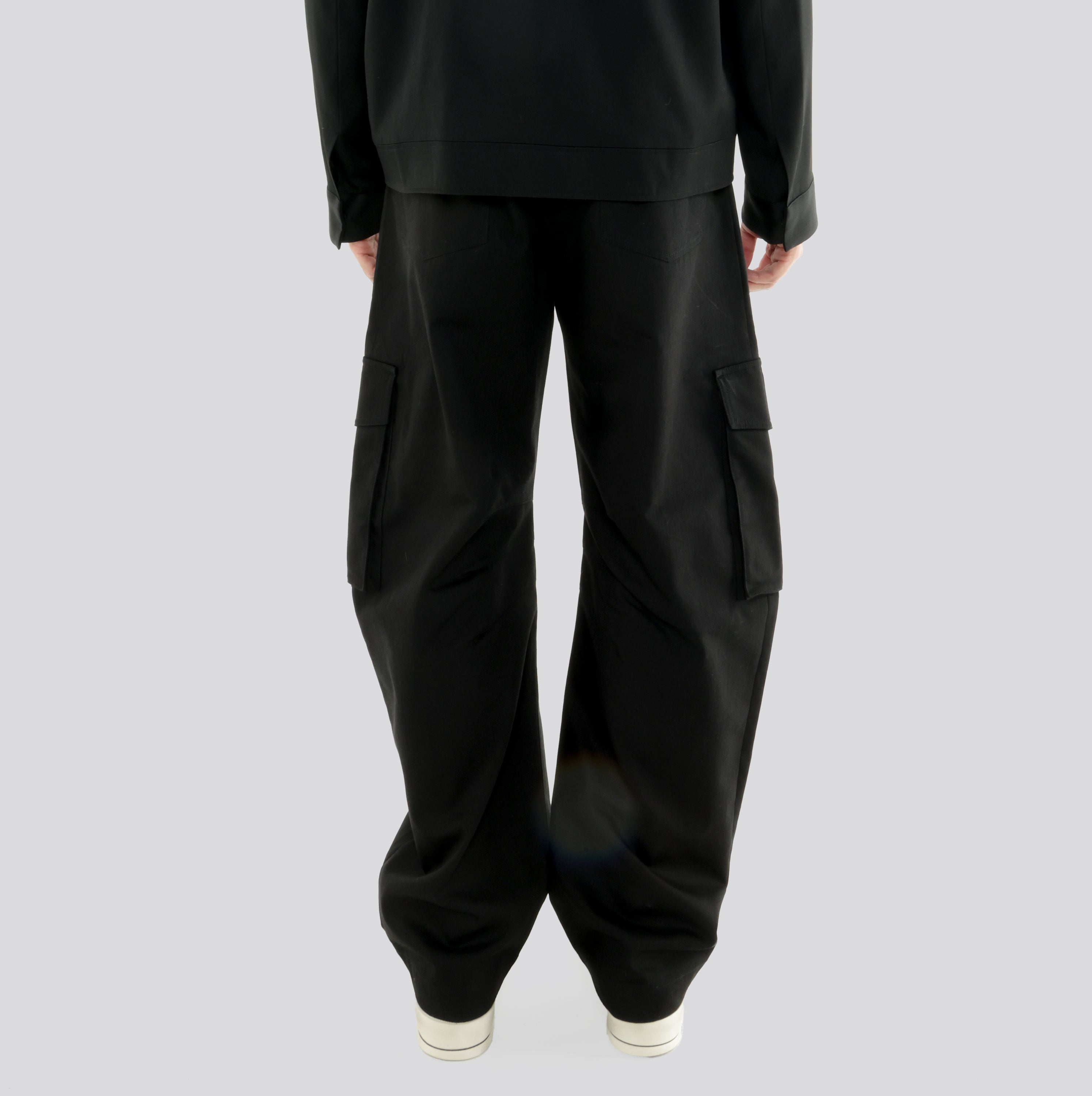 Pantalón Negro Golden Goose Cargo Mixed