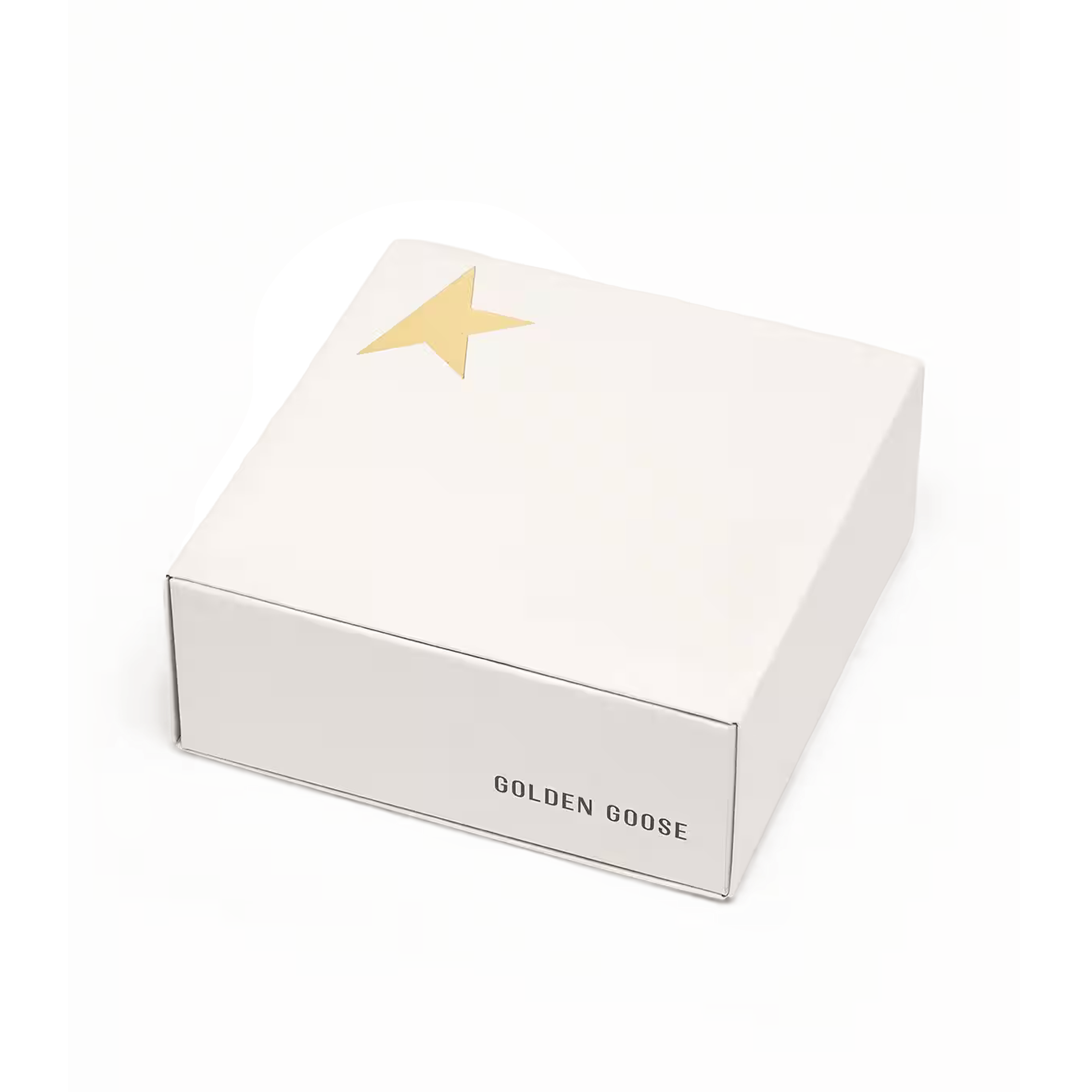 Cordones Silver Golden Goose Logo