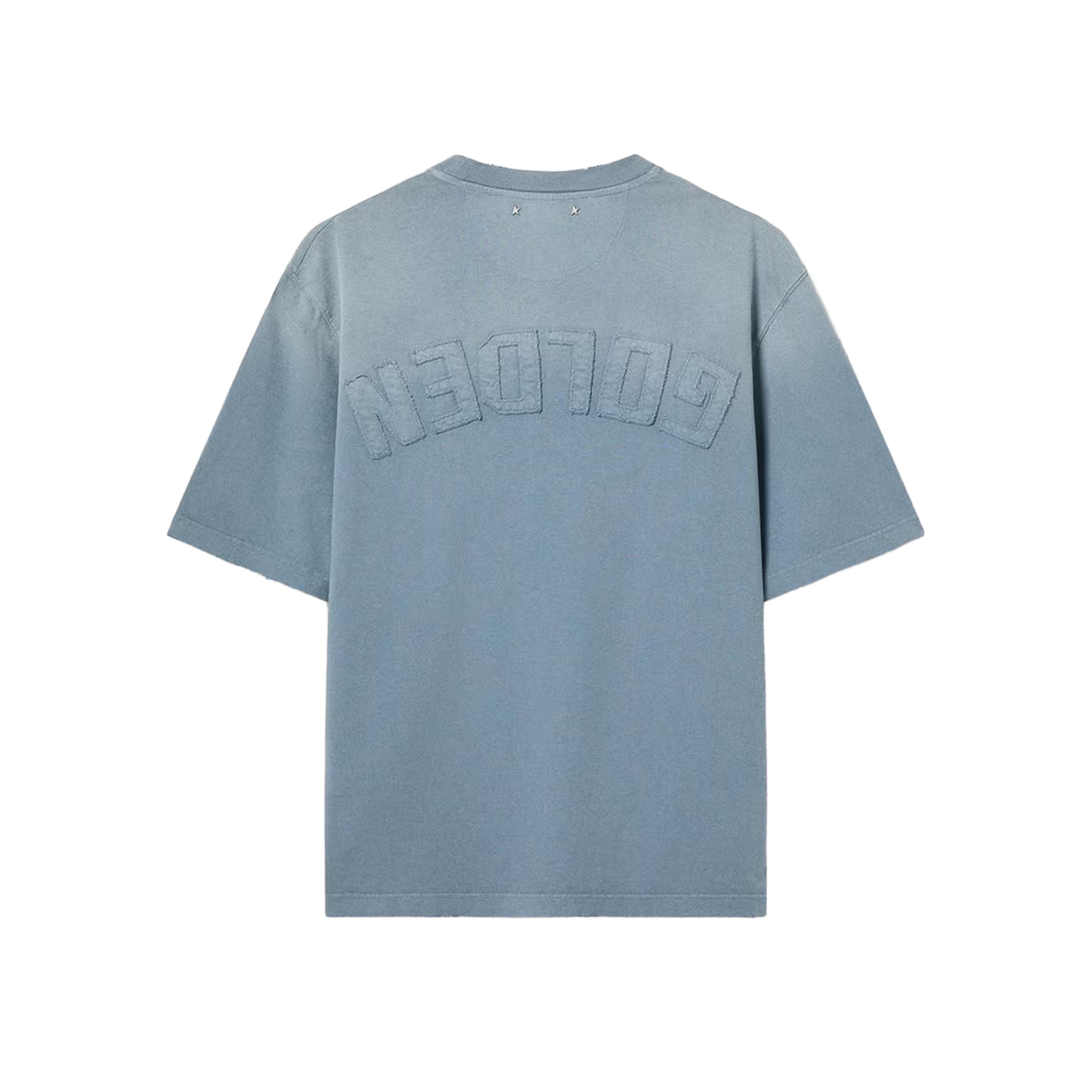 Camiseta Azul Golden Goose W'S Boxi
