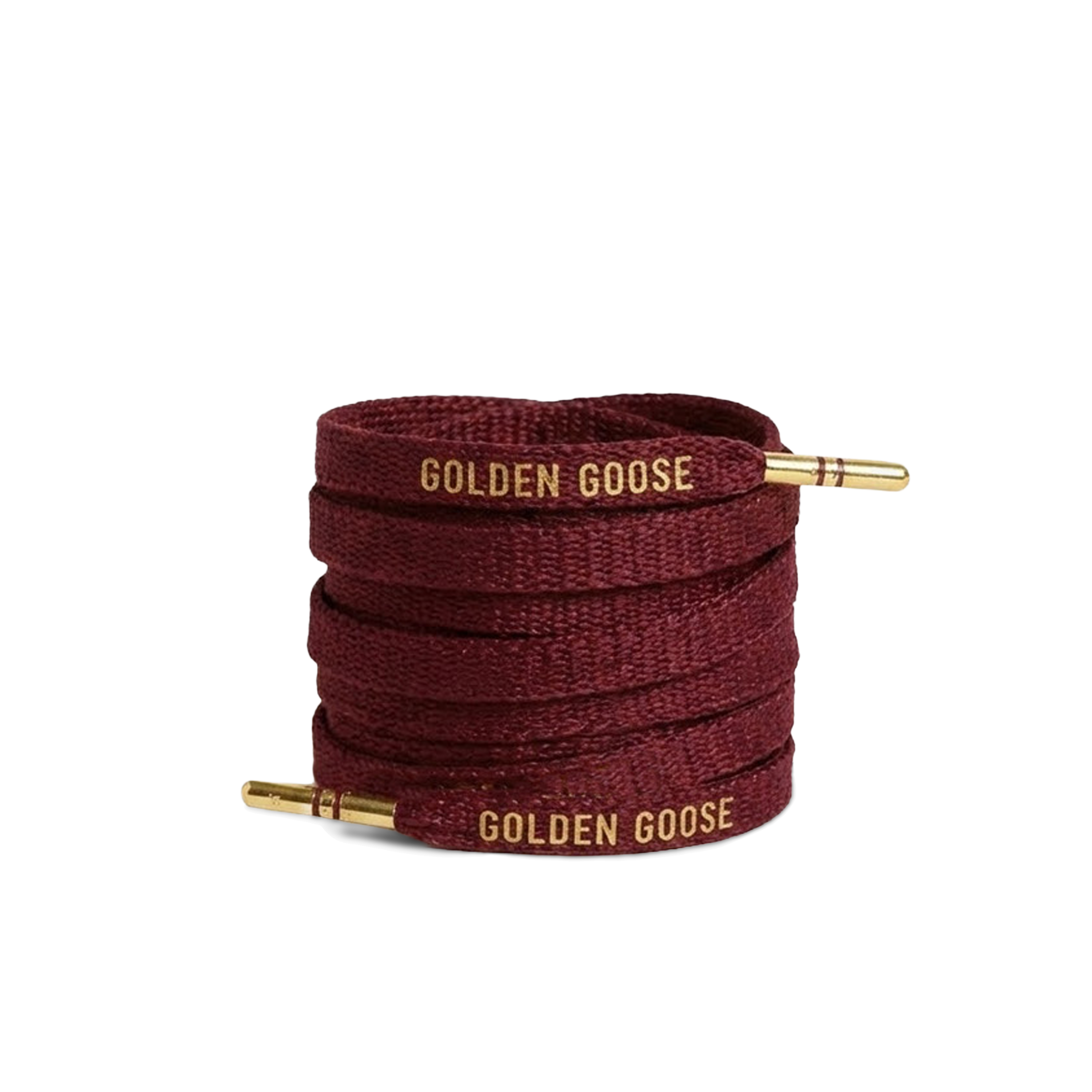 Cordones Bordeaux Golden Goose Logo