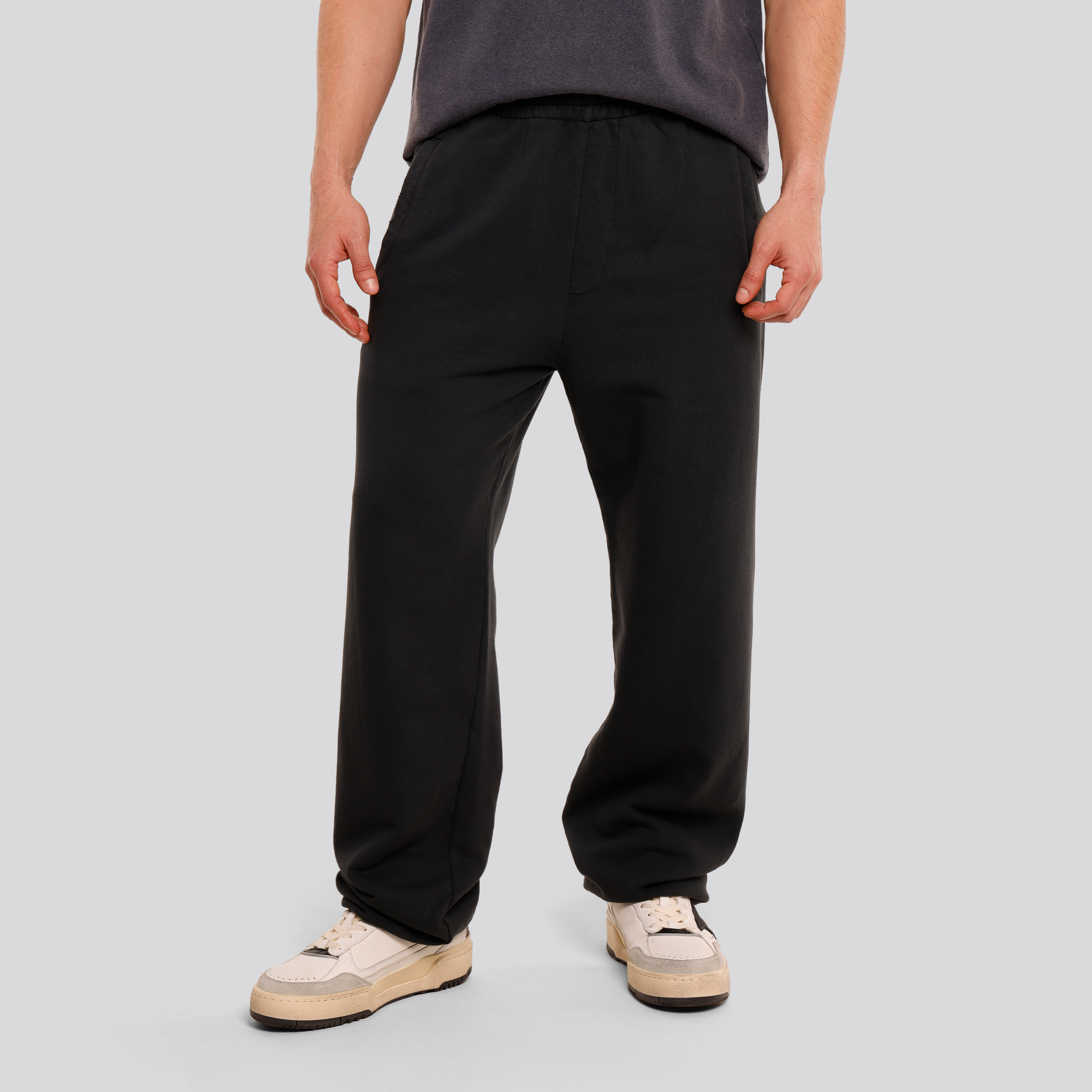 Sudadera Negra Golden Goose Elaticated Hem