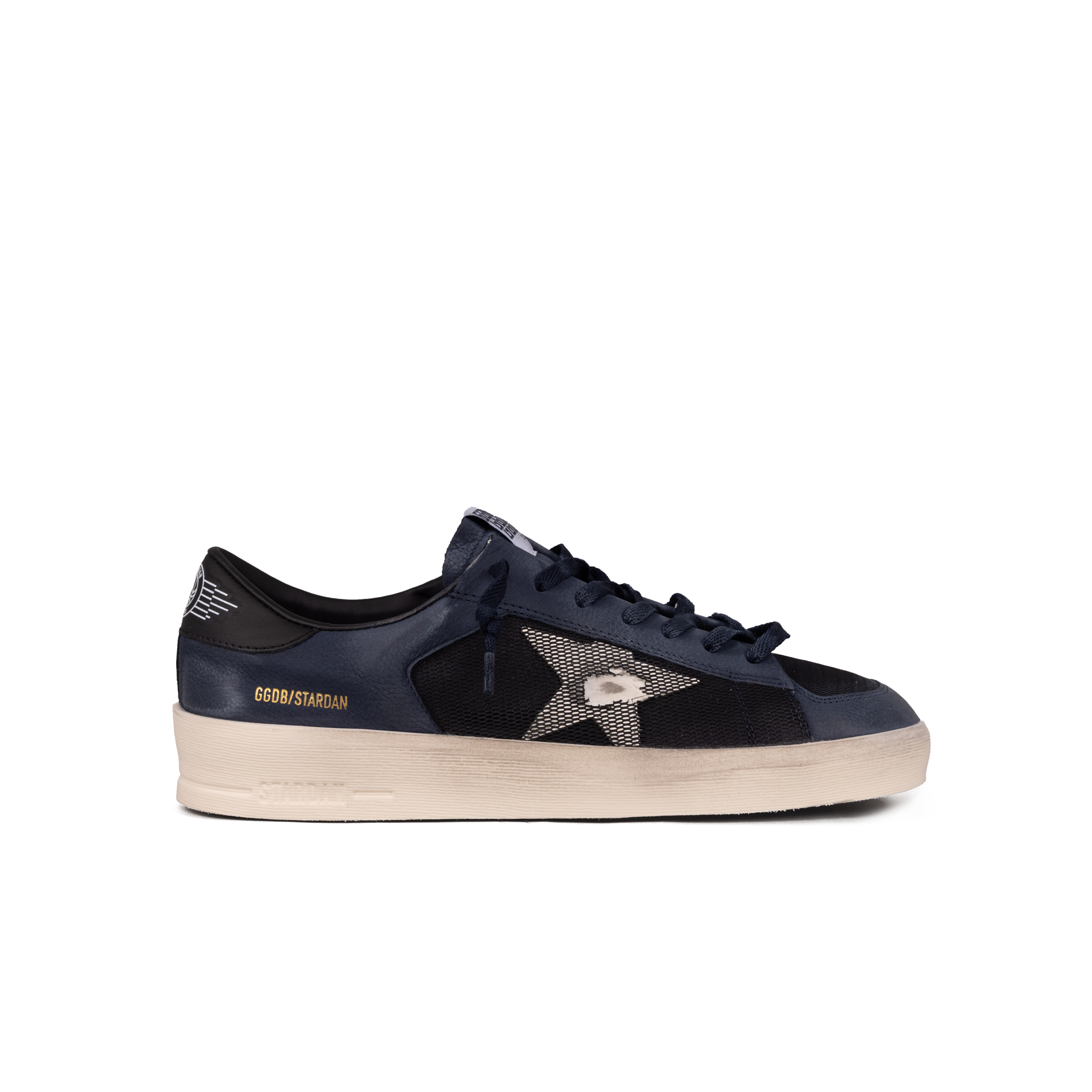 Sneakers Azules Golden Goose Stardan Suede Leather