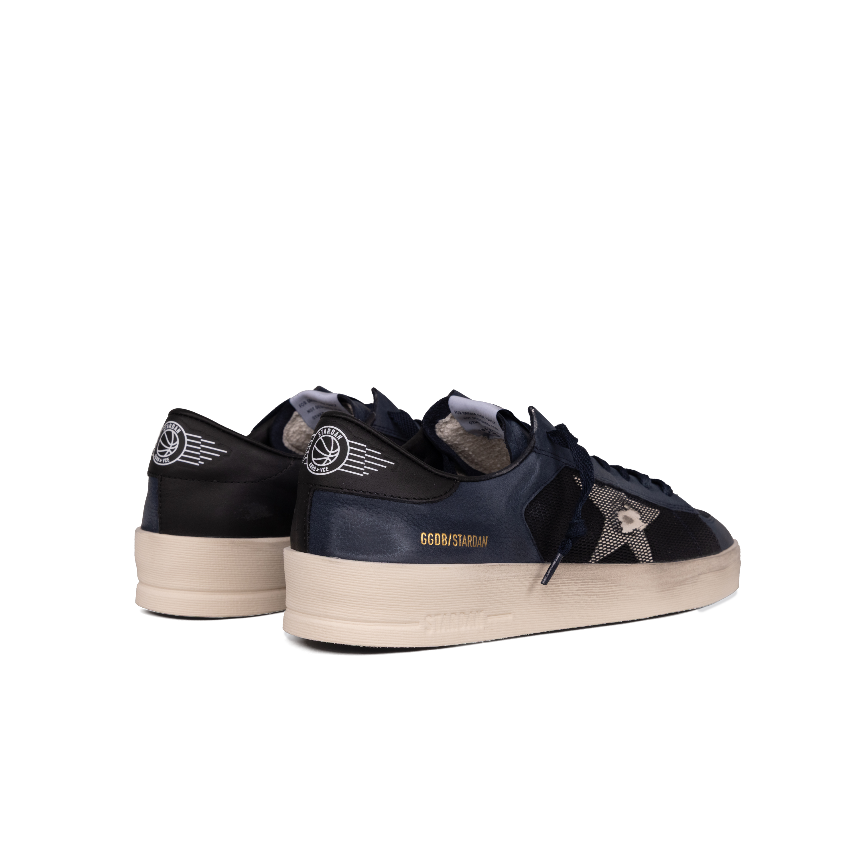 Sneakers Azules Golden Goose Stardan Suede Leather