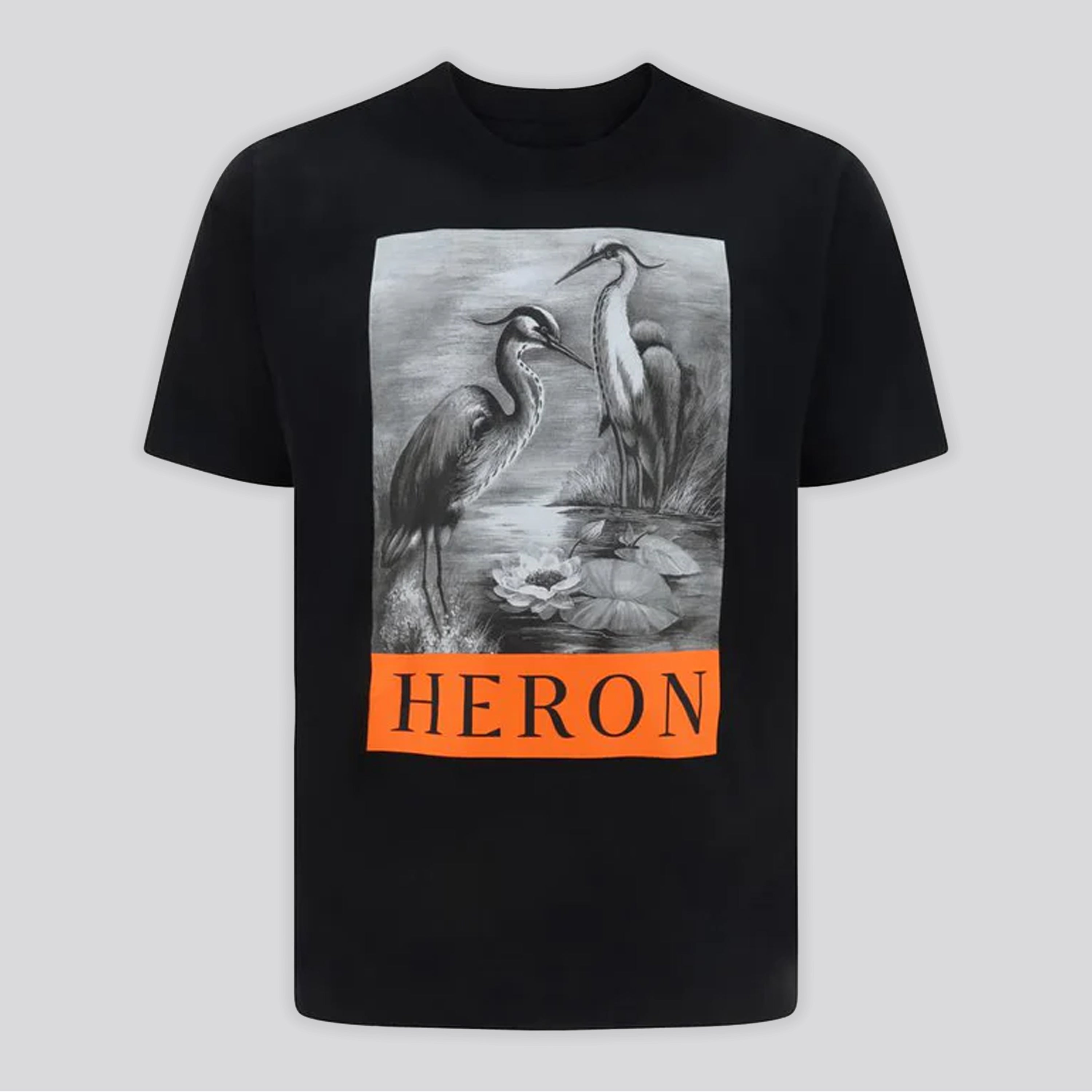 Camiseta Negra Heron Preston Nf Censored