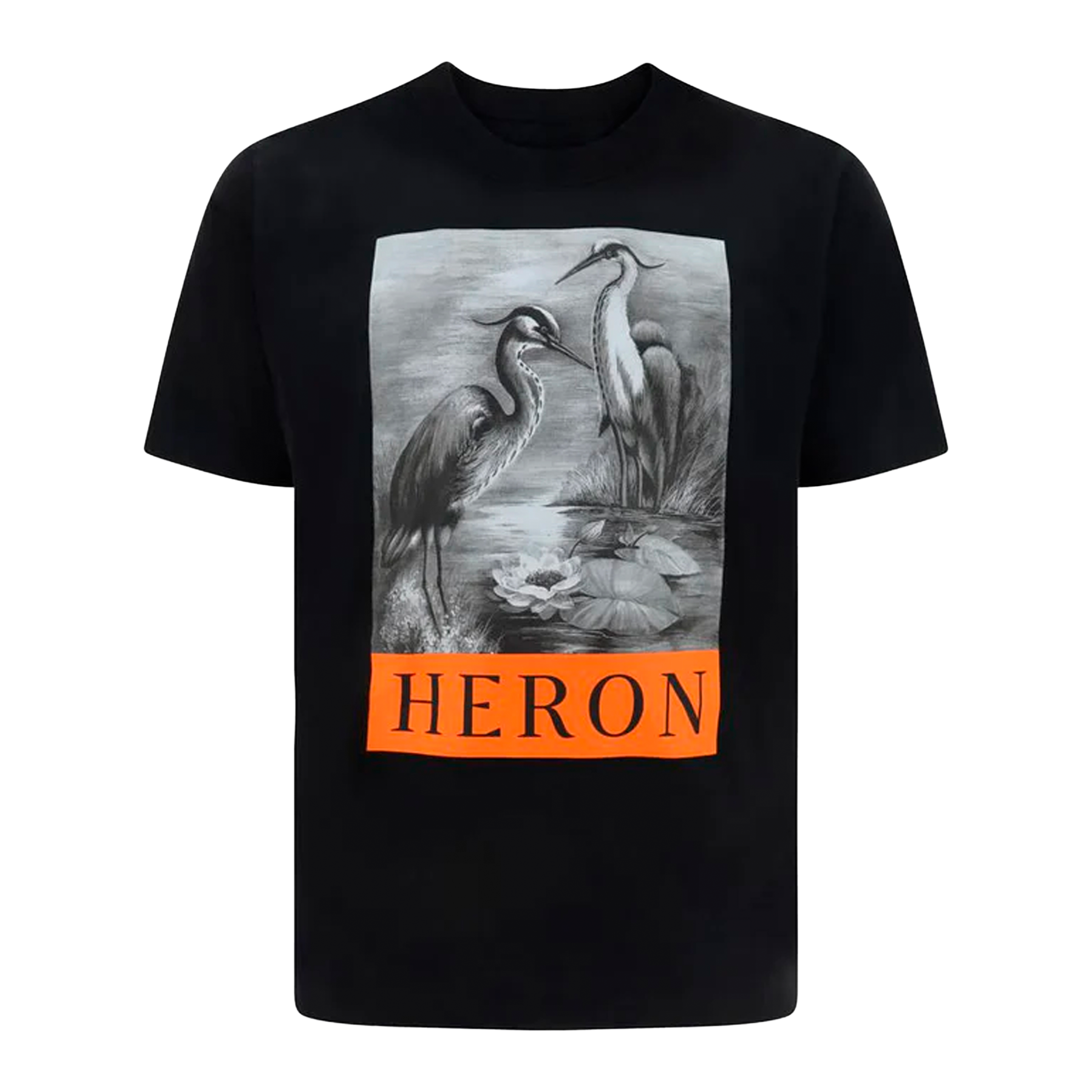 Camiseta Negra Heron Preston Nf Censored