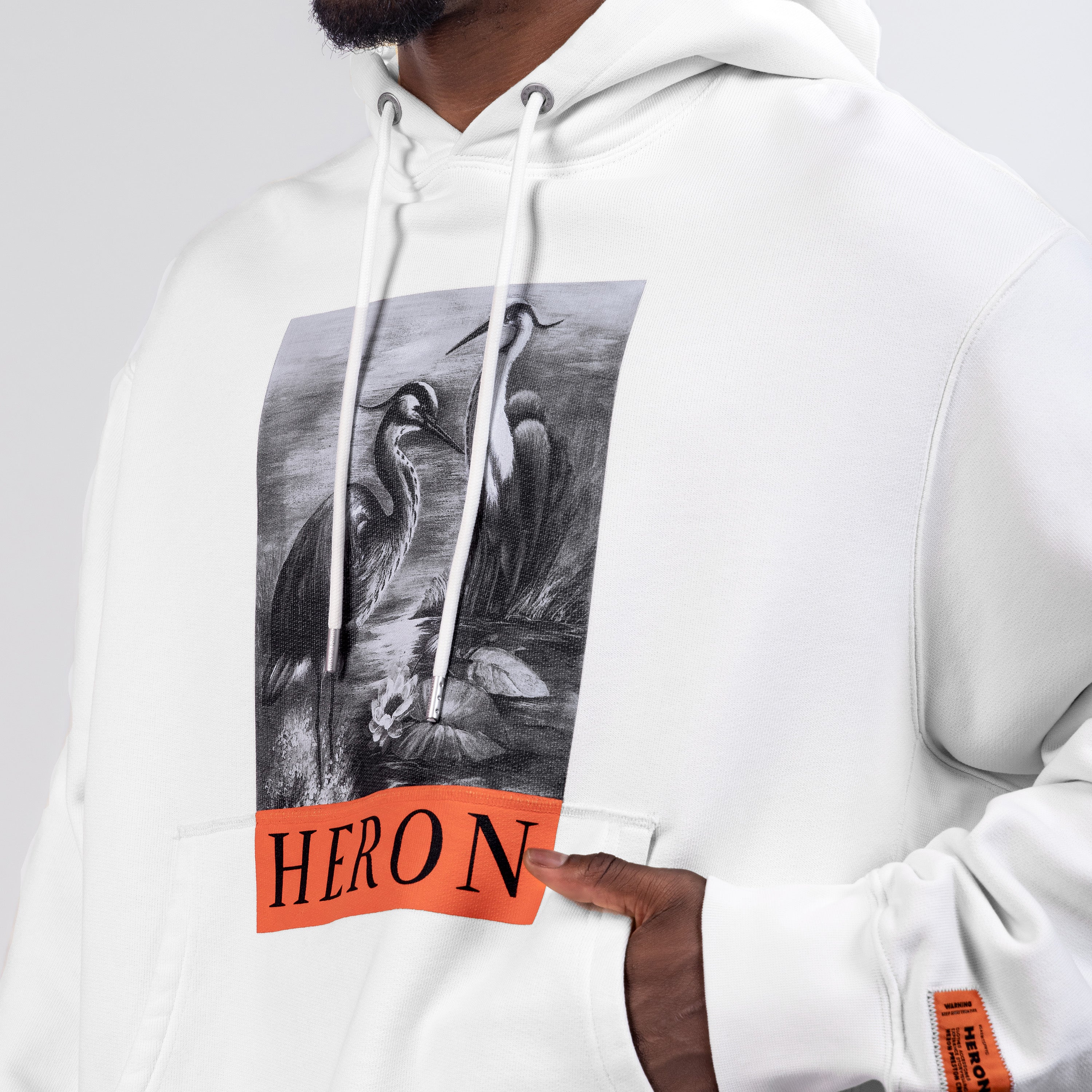 Buzo Tipo Hoodie Blanco Heron Preston Preston NF