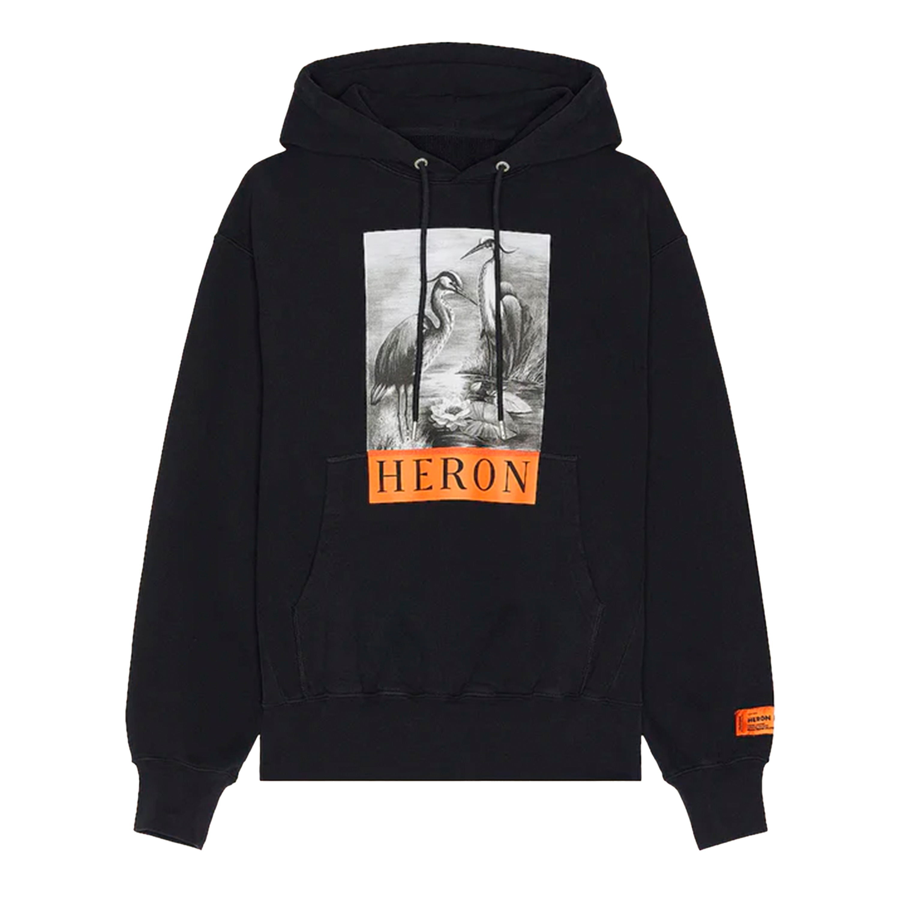 Buzo Tipo Hoodie Negro Heron Preston NF