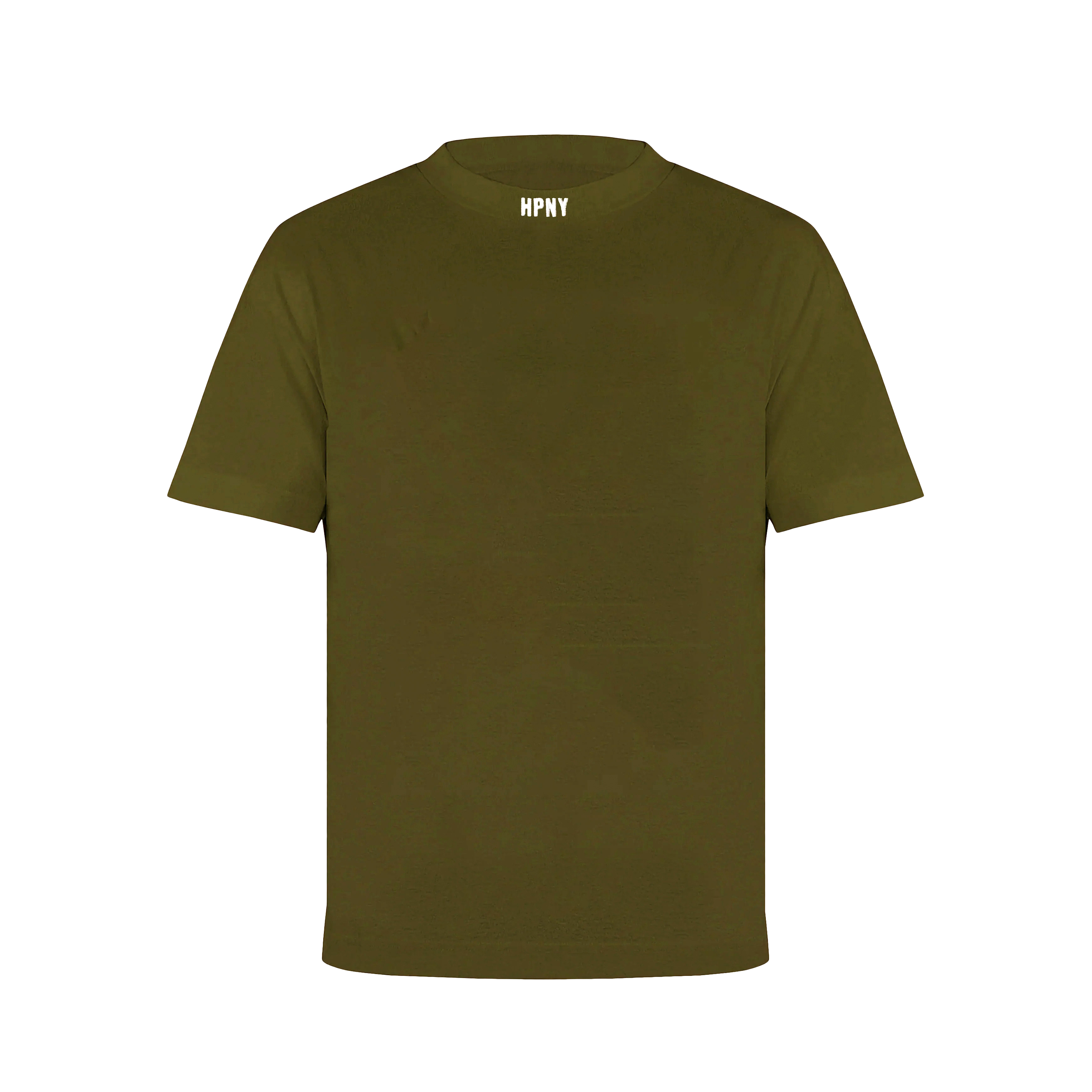 Camiseta Verde Oliva Heron Preston HPNY Neck