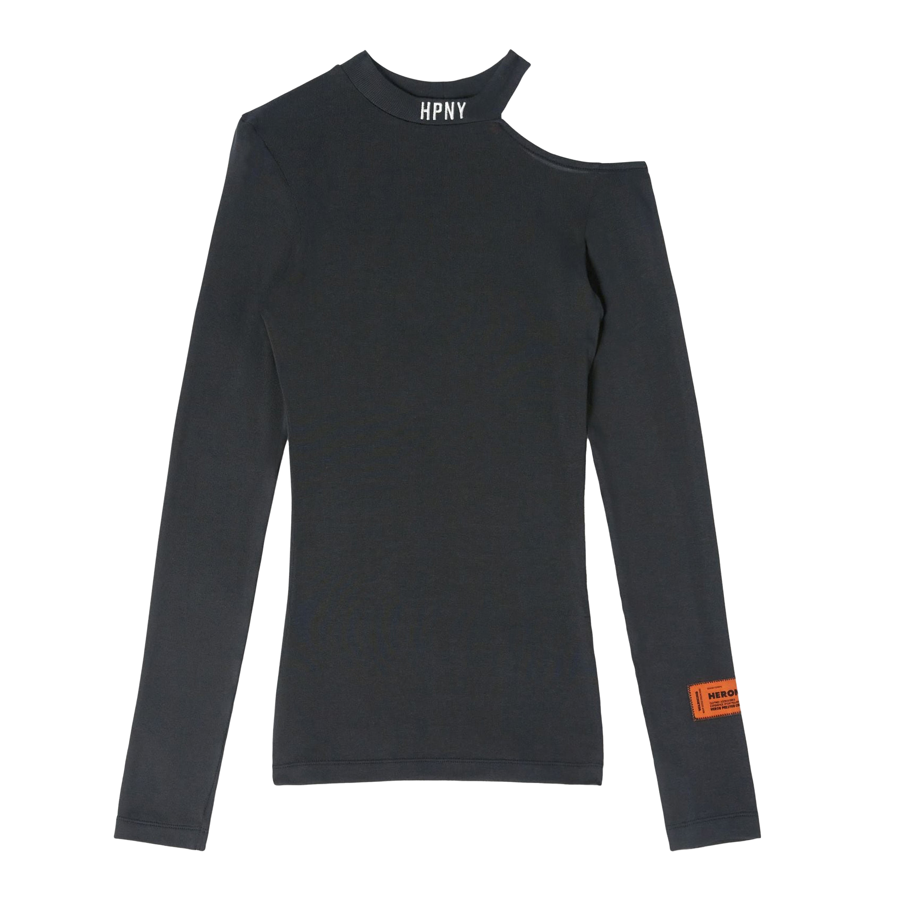 Top Negro Heron Preston Cut Shoulder