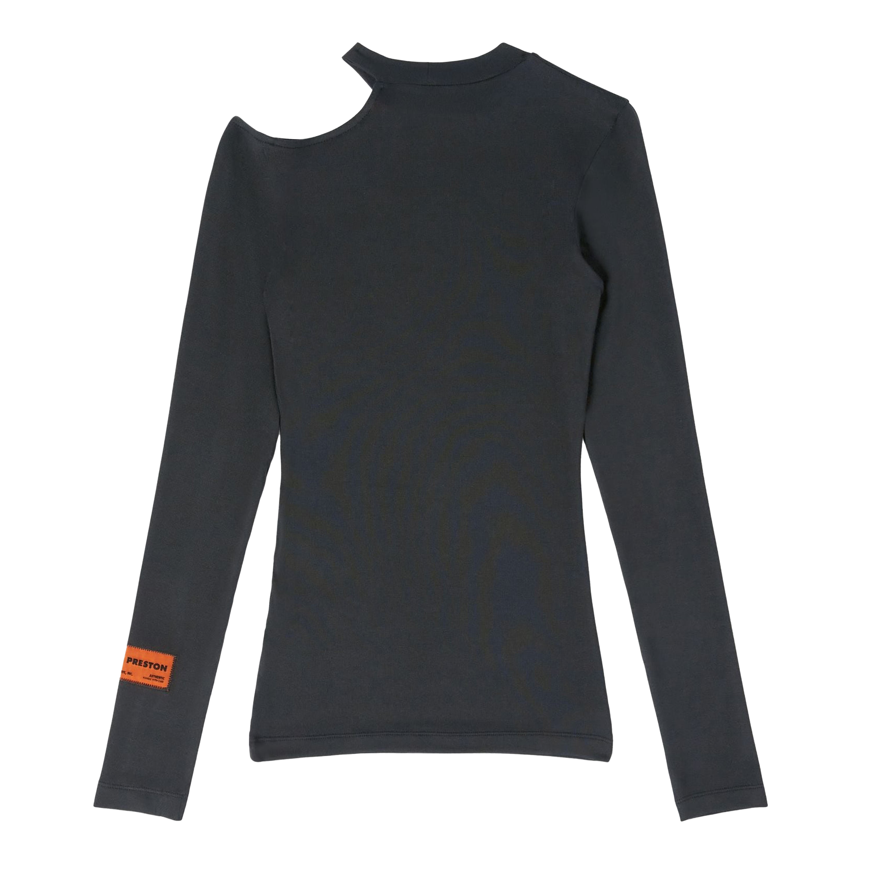 Top Negro Heron Preston Cut Shoulder
