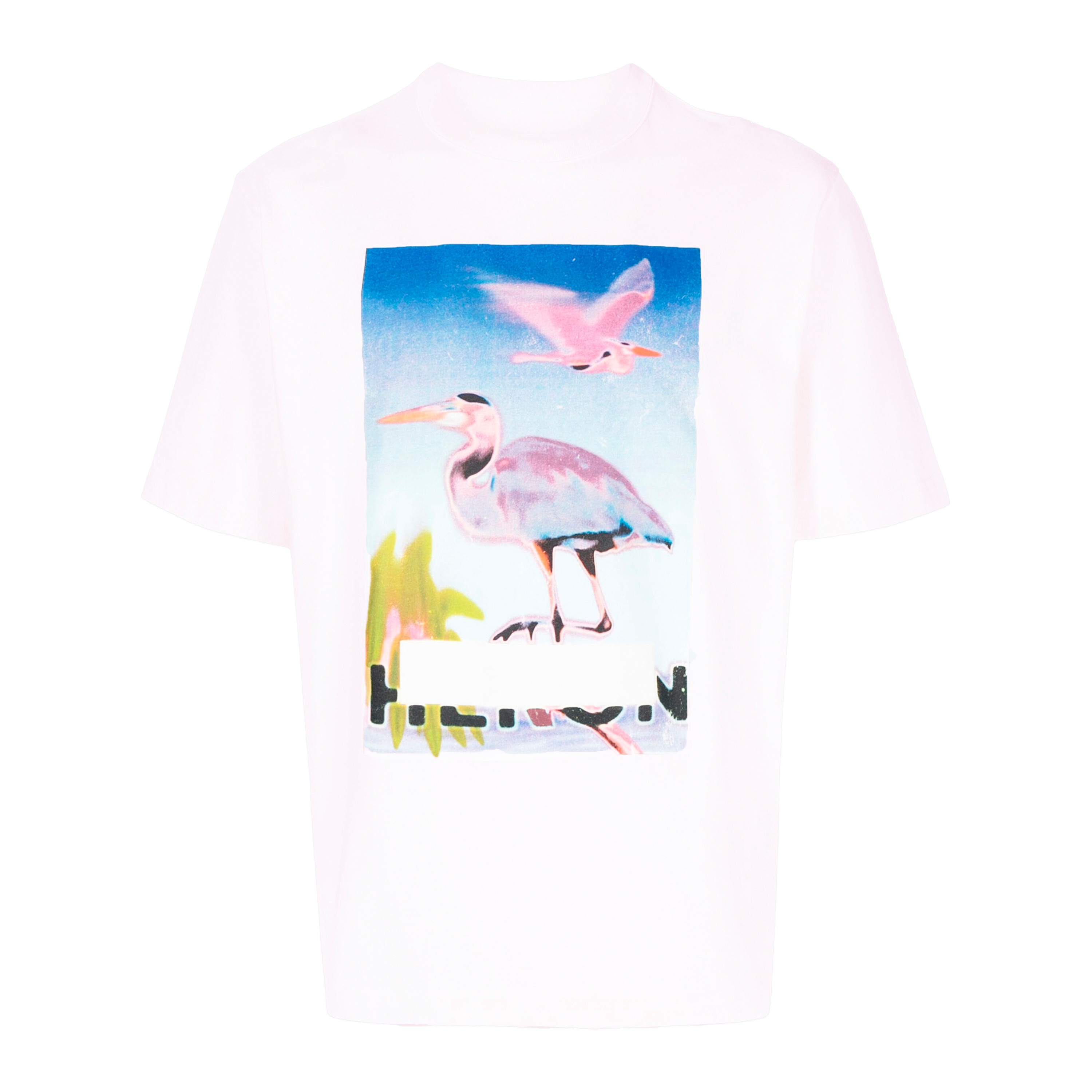 Camiseta Rosada Heron Preston Censored W