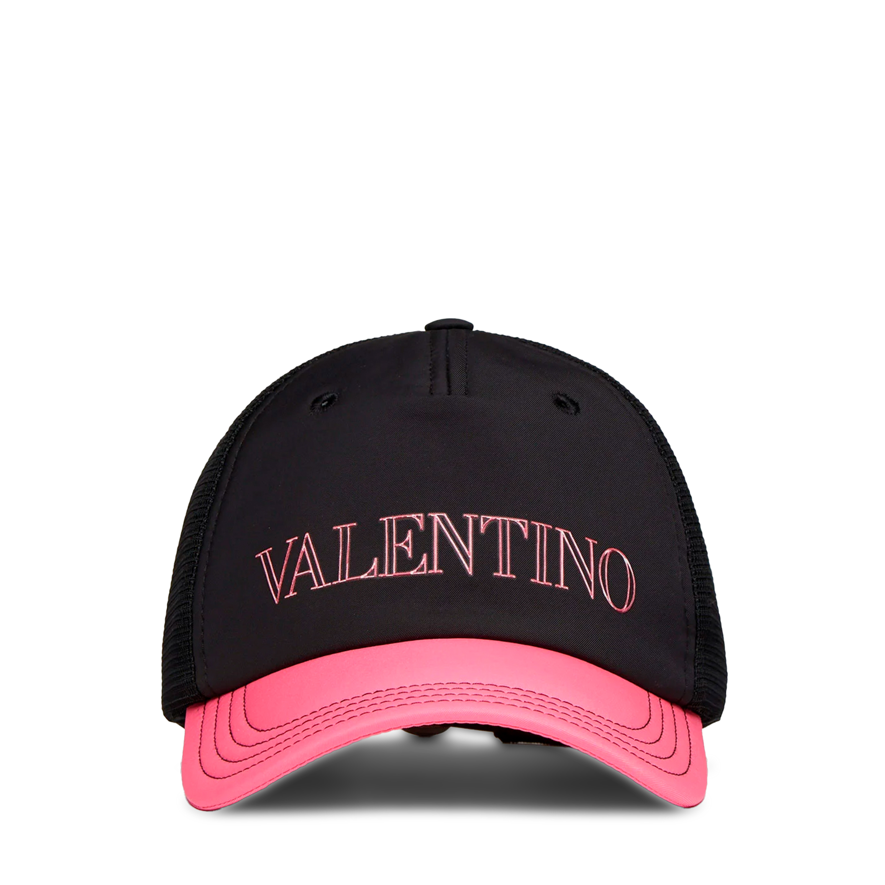 Gorra Negra Valentino Drop Crotch