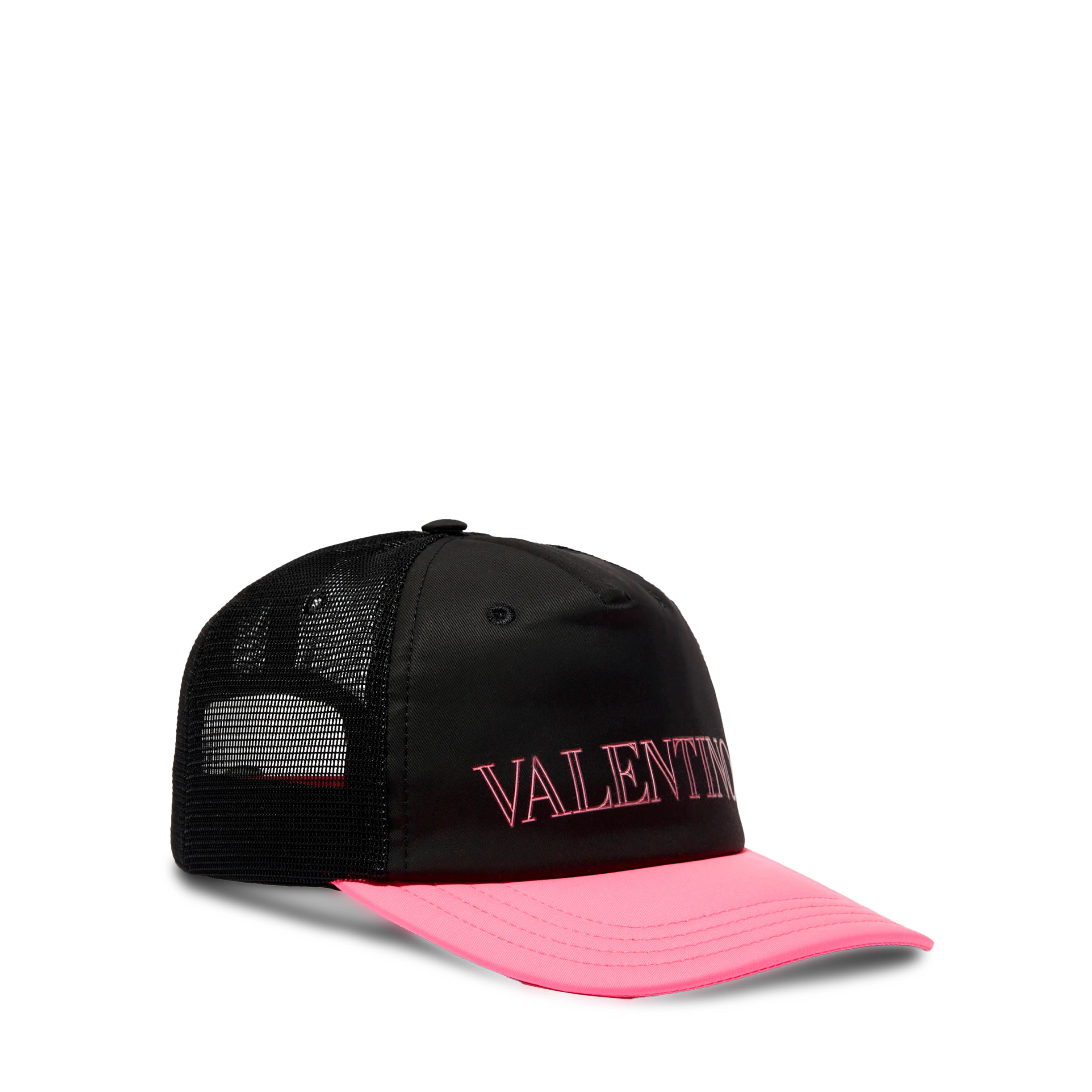 Gorra Negra Valentino Drop Crotch
