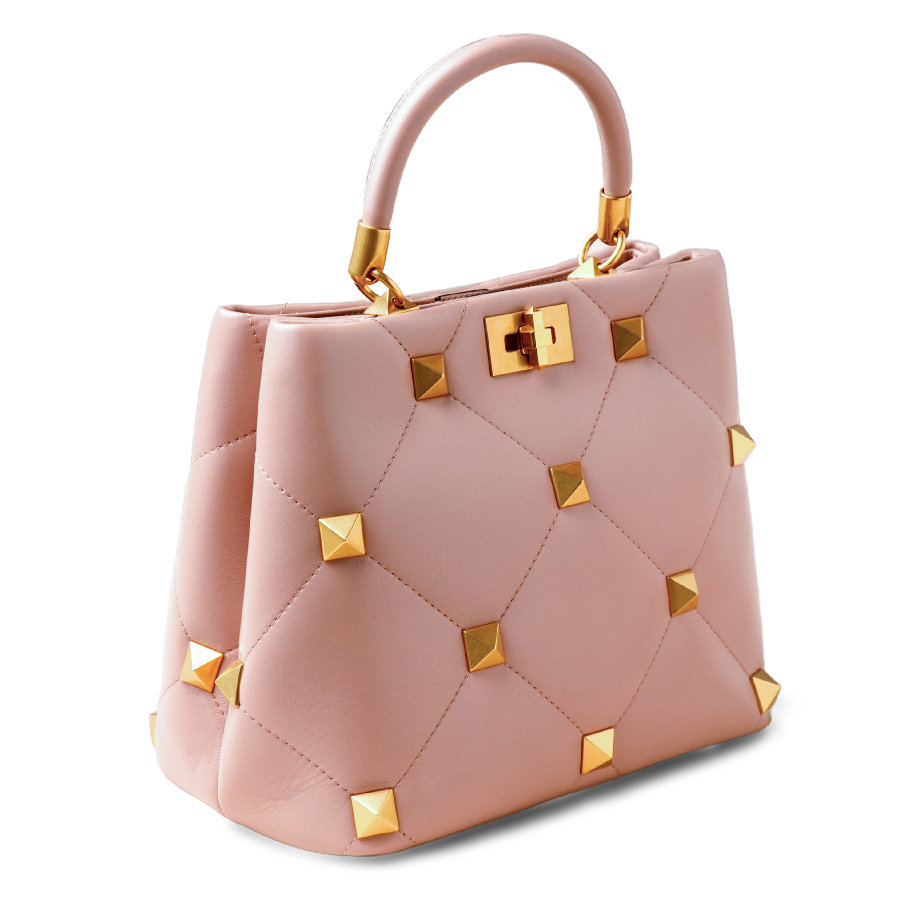 Bolso Rose Cannelle Valentino Roman Stud
