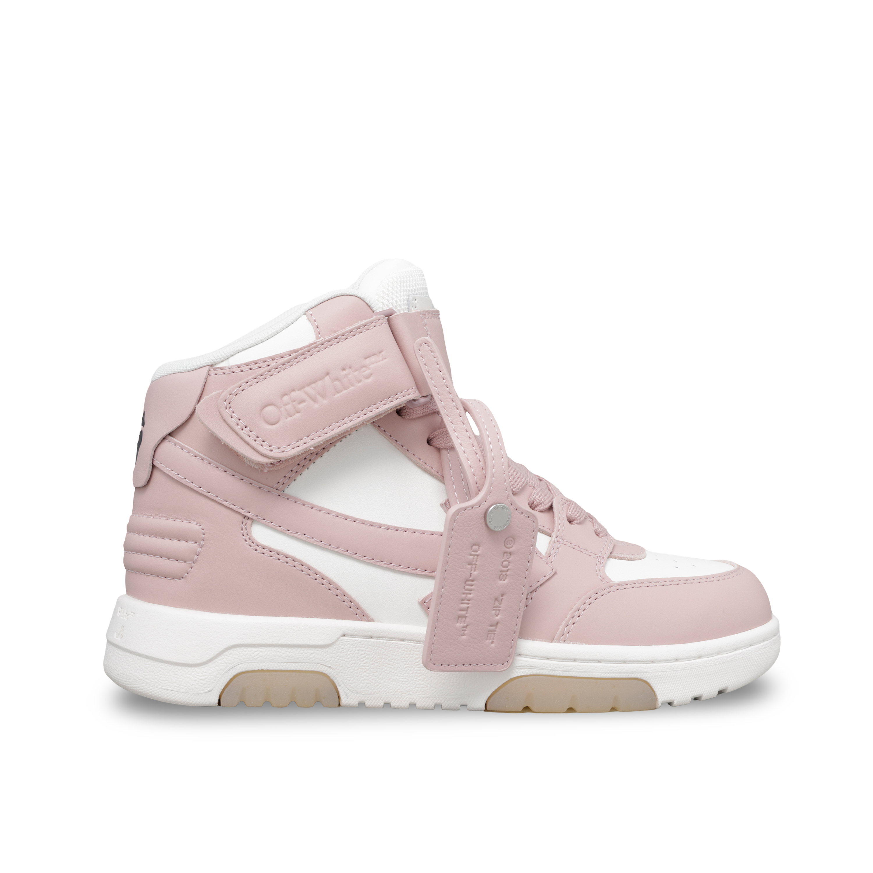 Sneakers Rosado Off-White OOO Mid Top