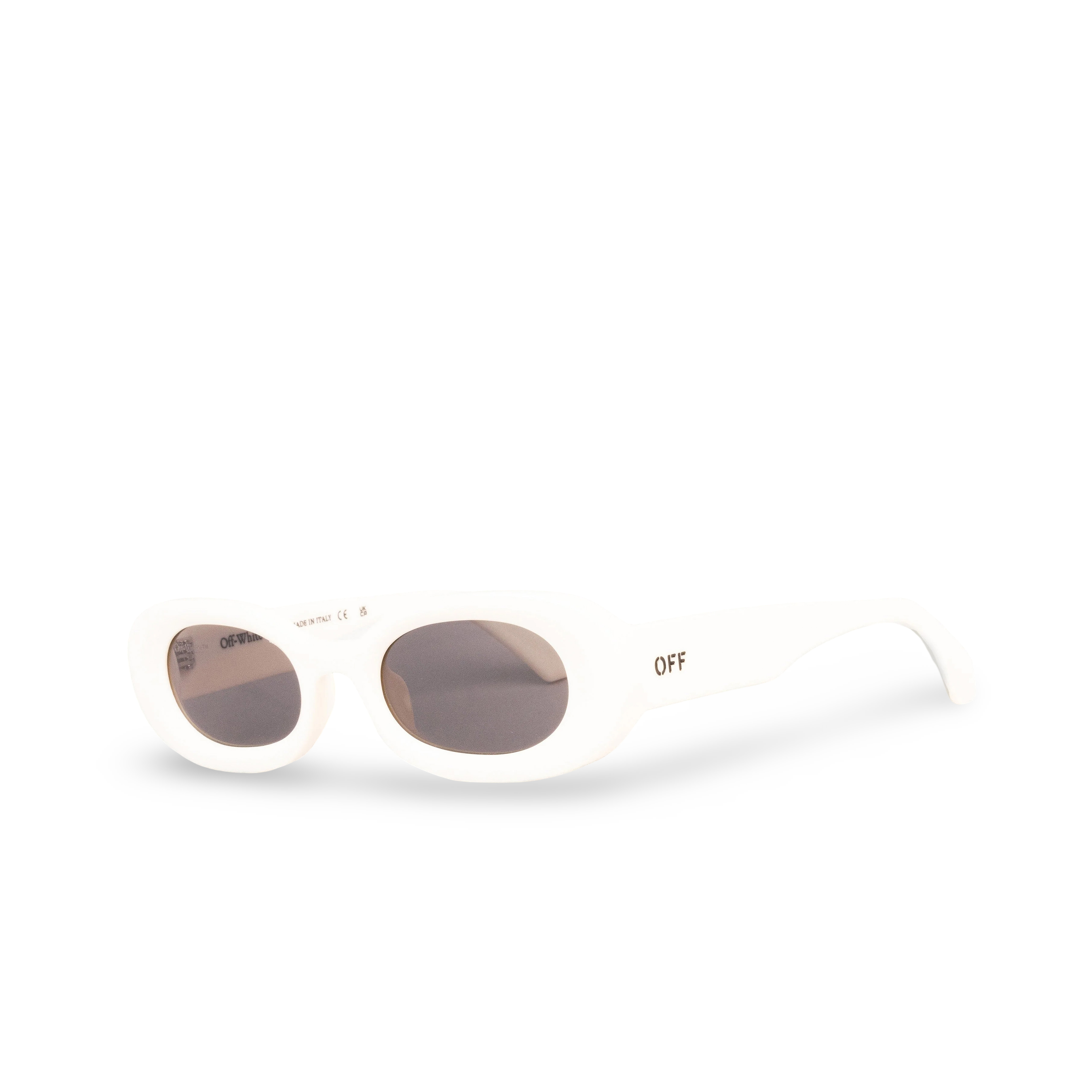 Gafas Blancas Off-White Amalfi Gris Oscuro