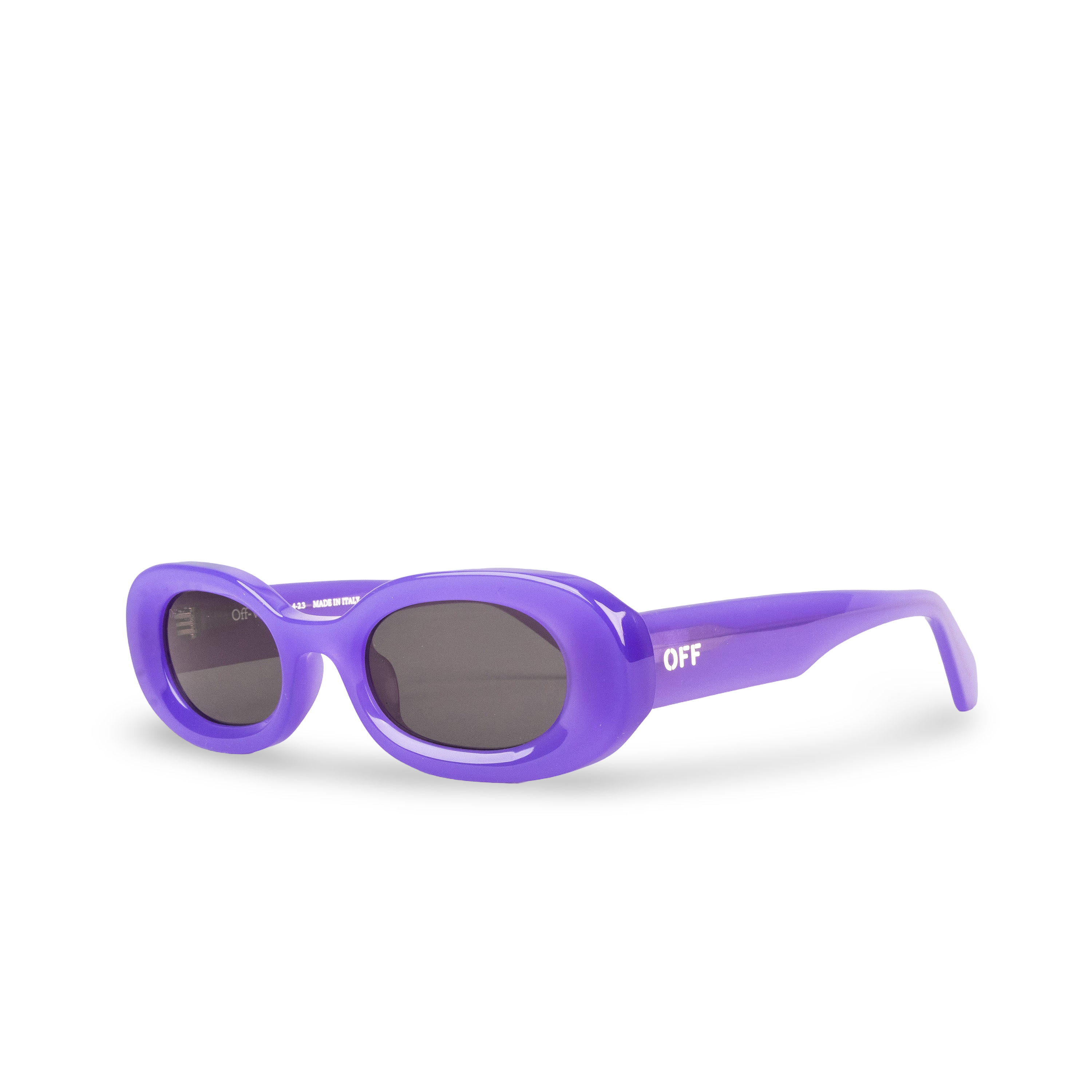 Gafas Moradas Off-White Amalfi Gris Oscuro