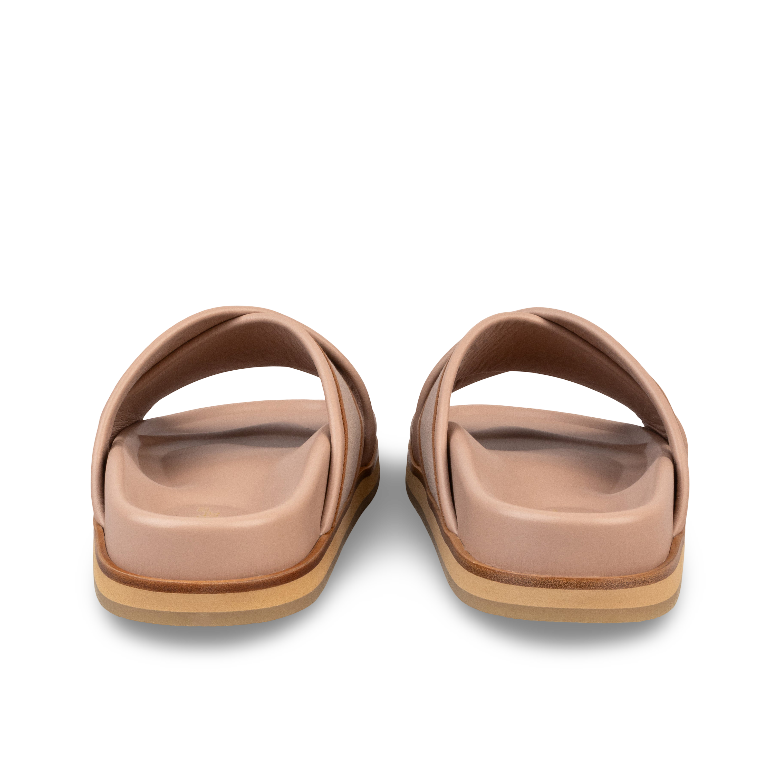 Sandalias Beige Off-White Cloud Criss Cross