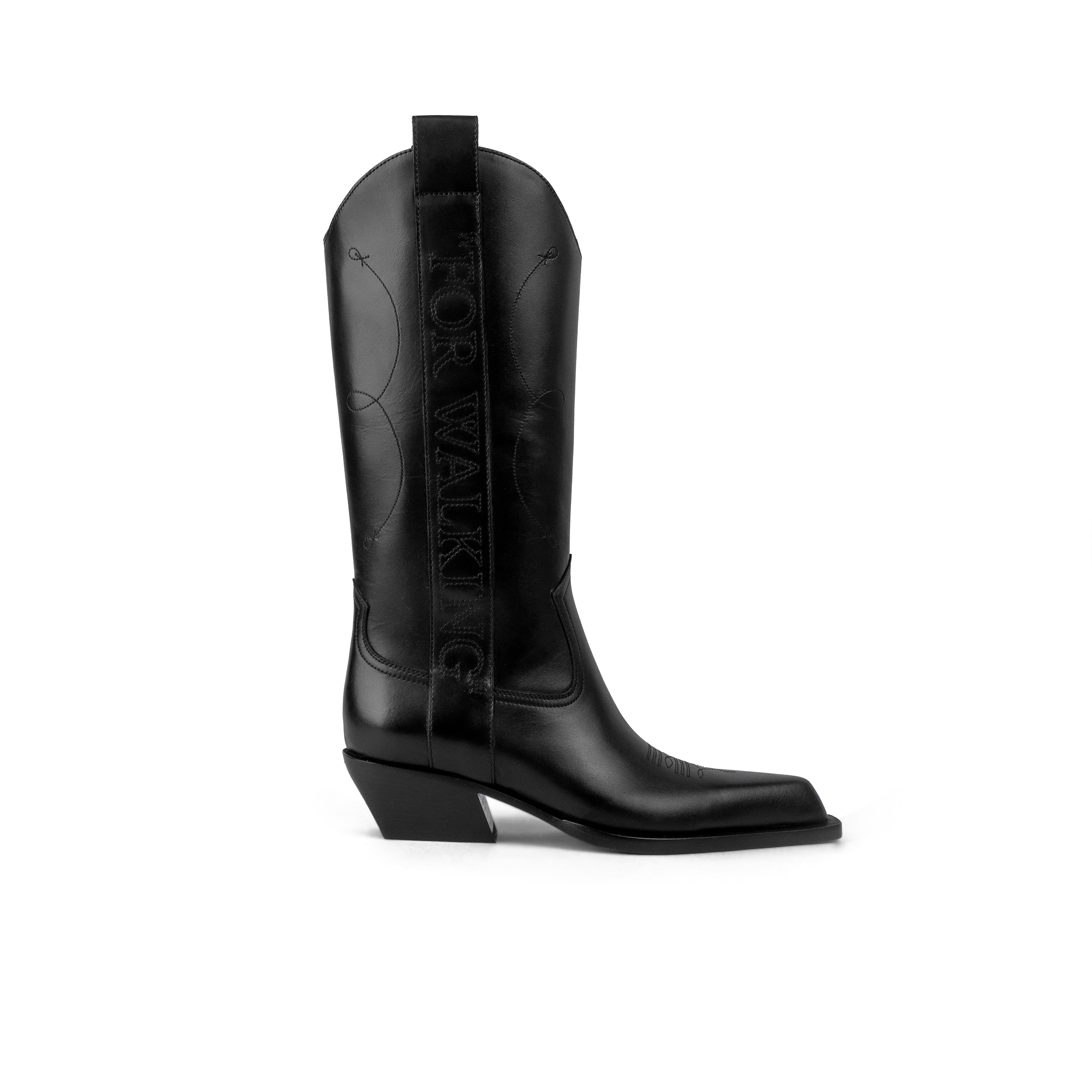 Botas Negro Off-White Texan "For Walking"