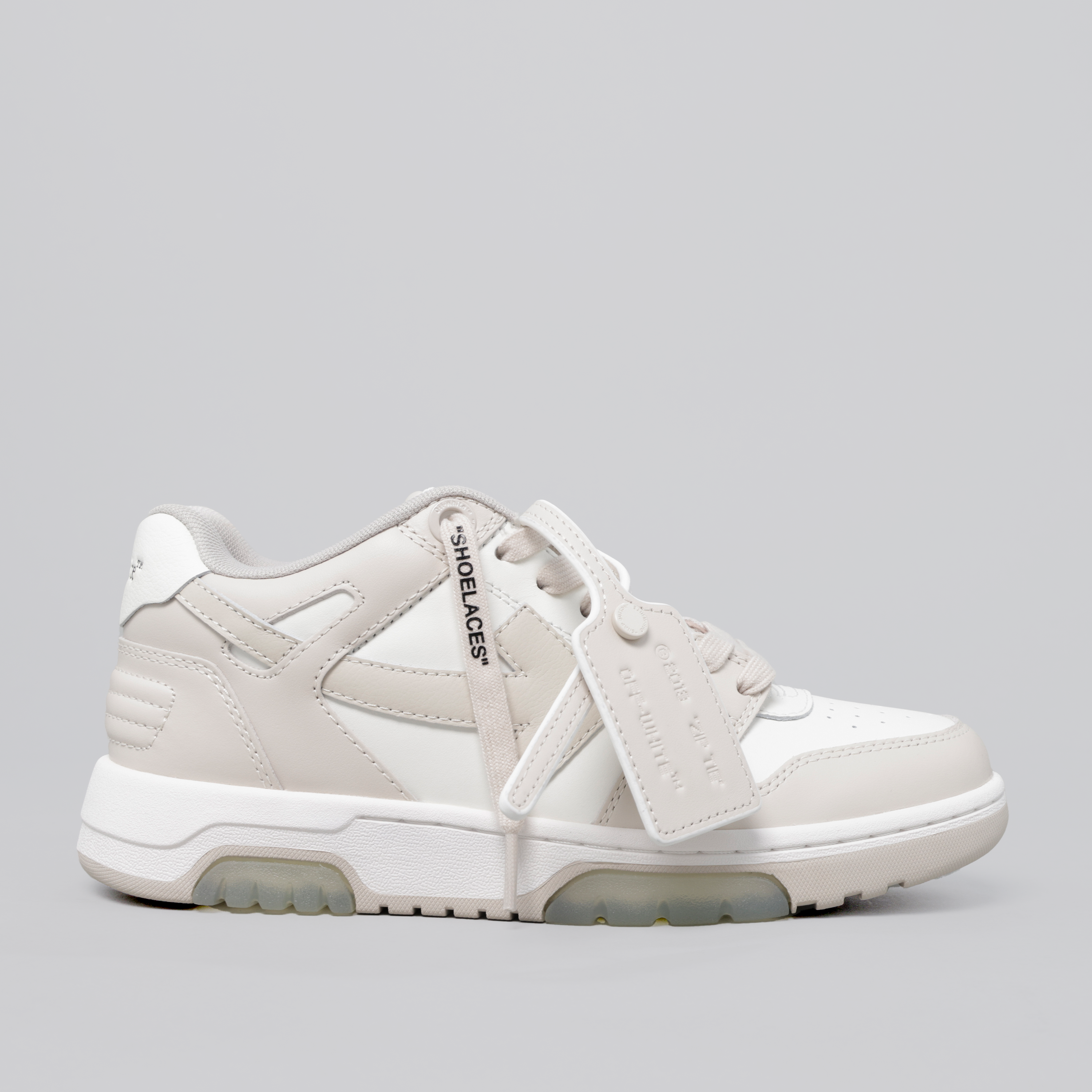 Sneakers Beige Gris Off-White "OOO" W