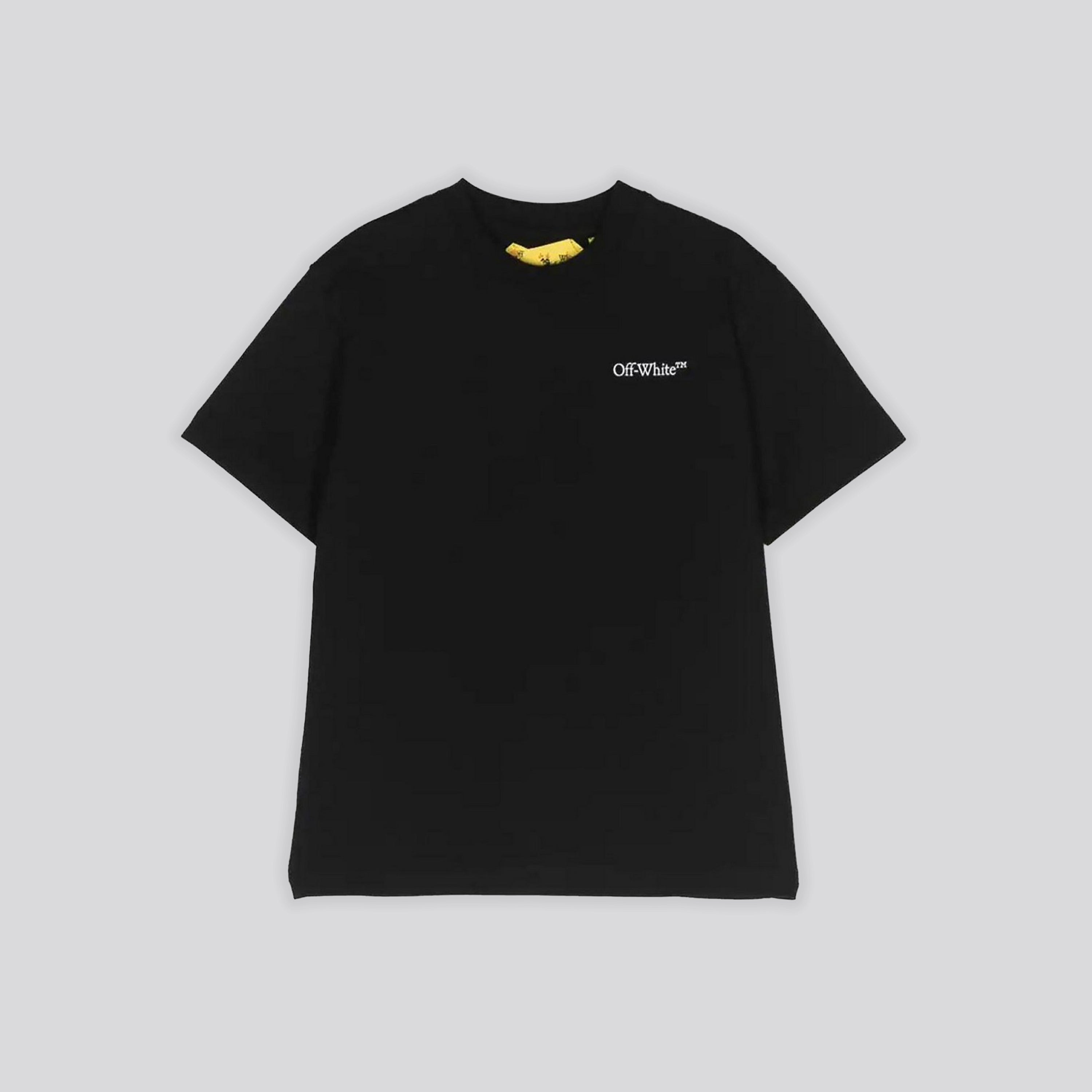 Camiseta Negra Off-White Kids Classic Arrow