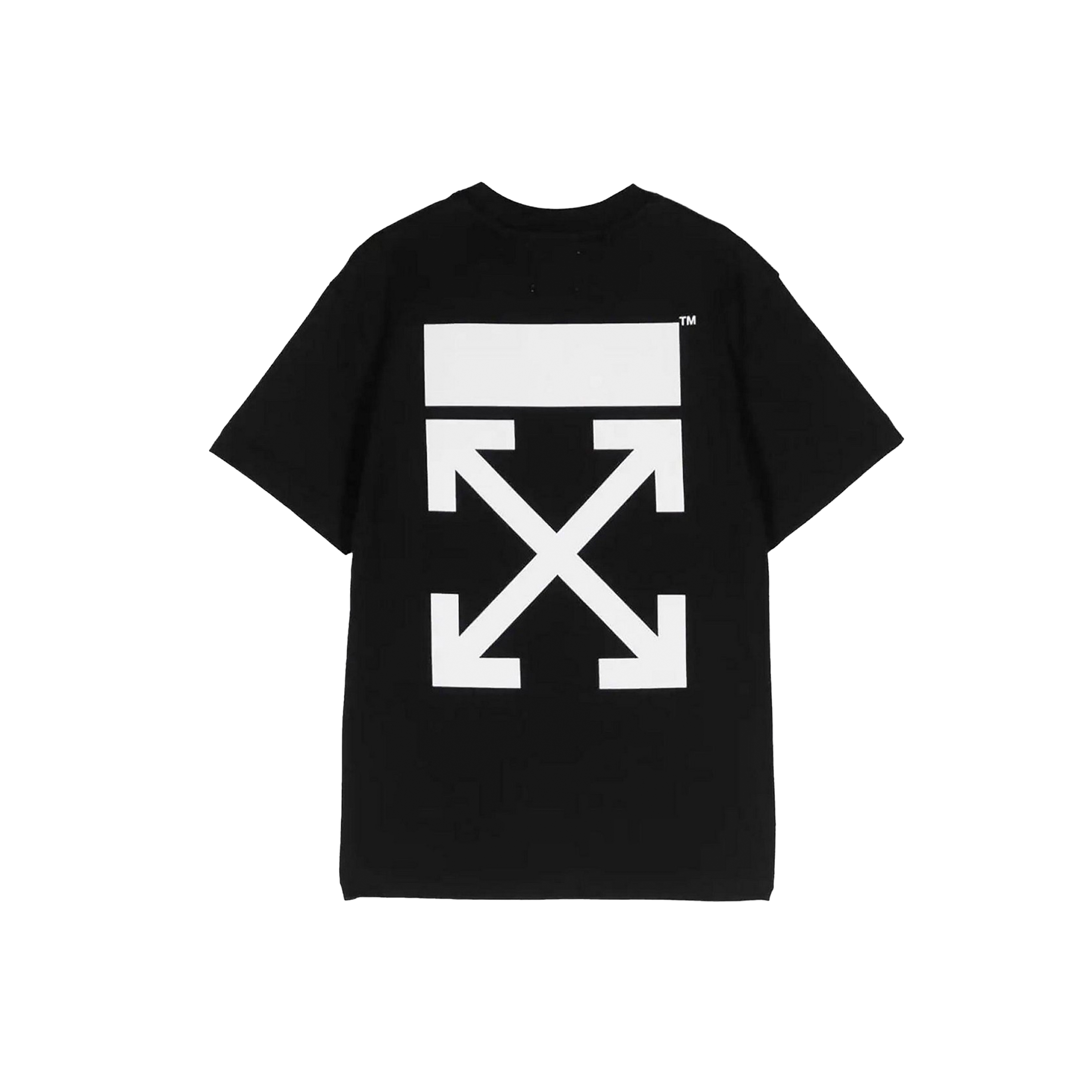 Camiseta Negra Off-White Kids Classic Arrow