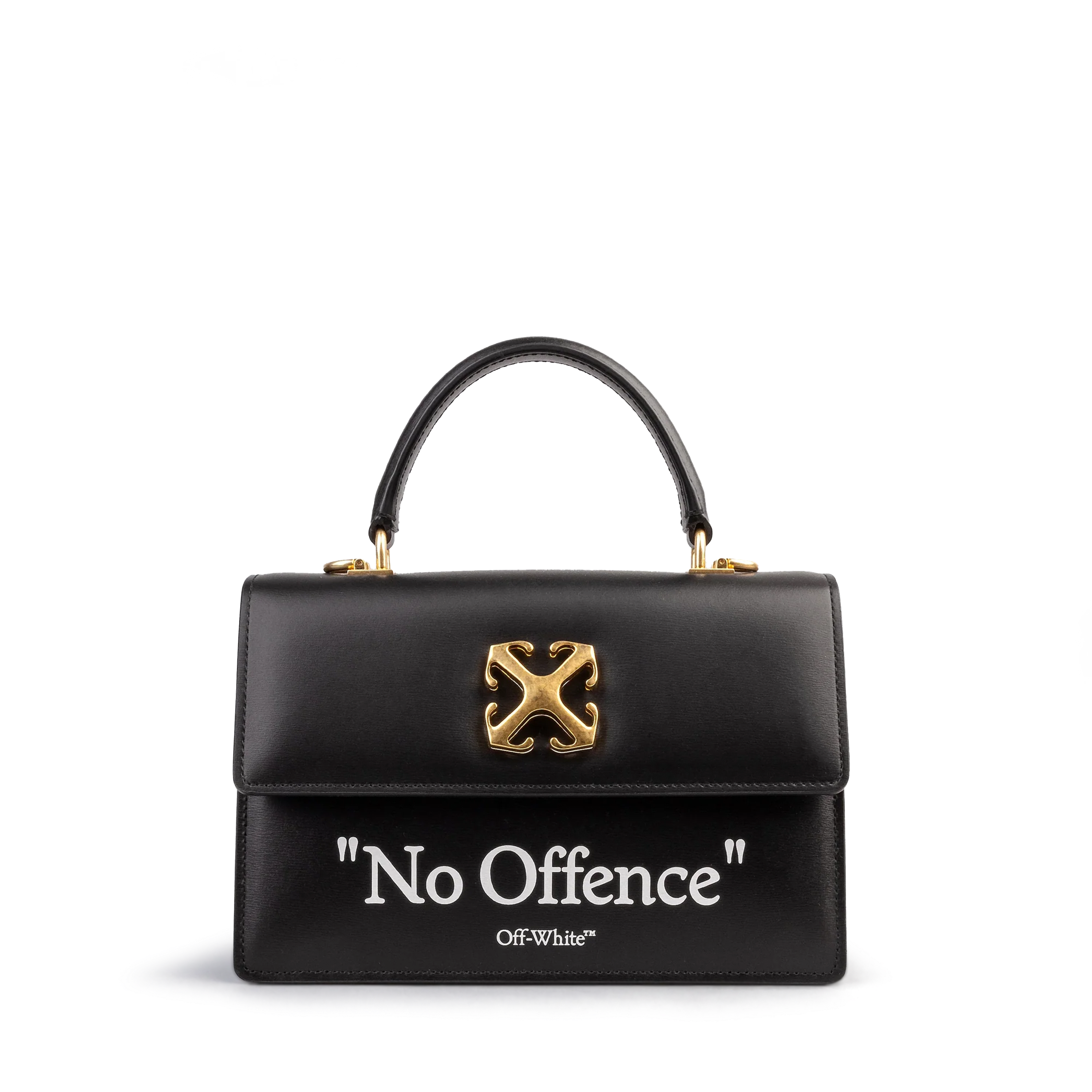 Cartera Negra Off-White Jitney 1.4 "No Offence"