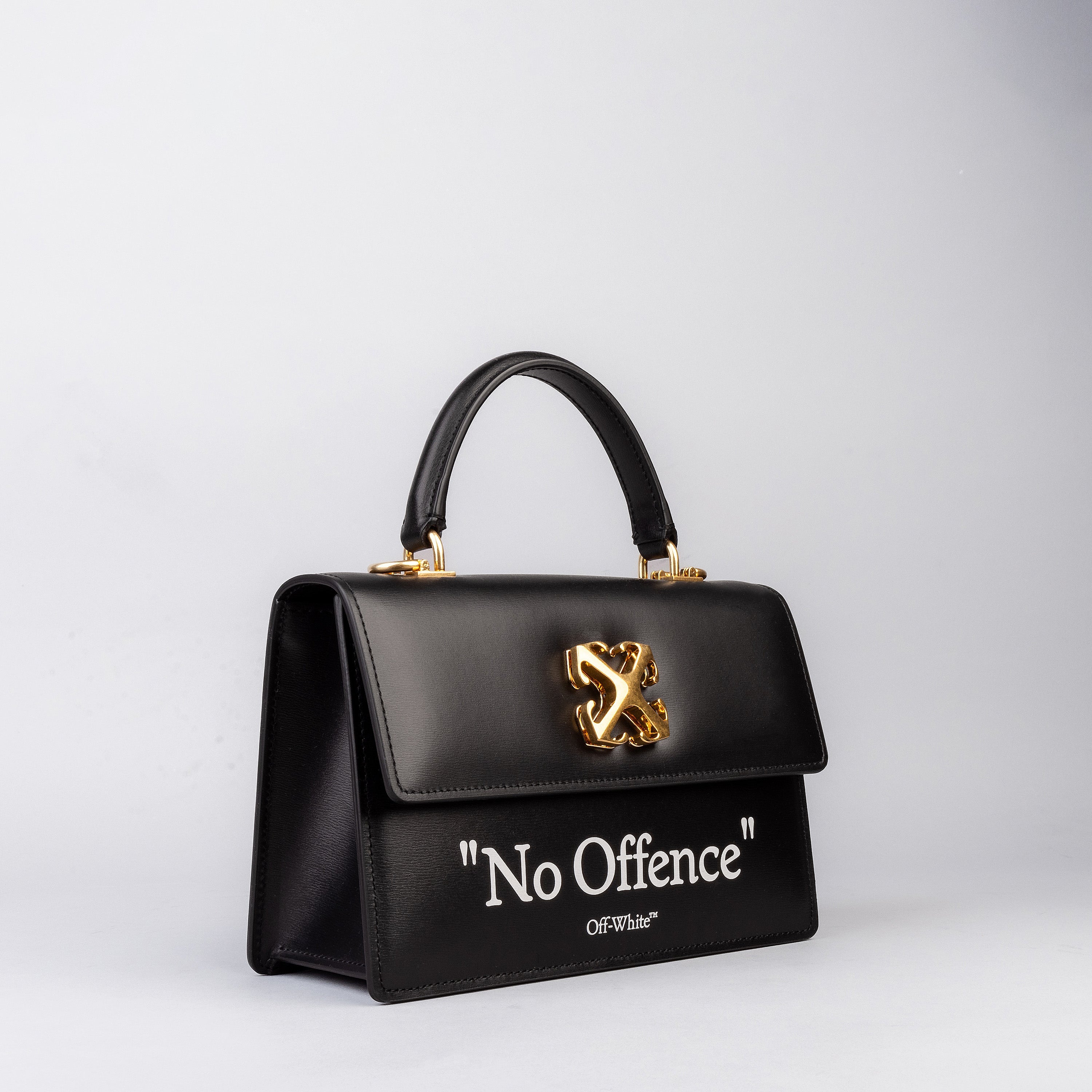 Cartera Negra Off-White Jitney 1.4 "No Offence"