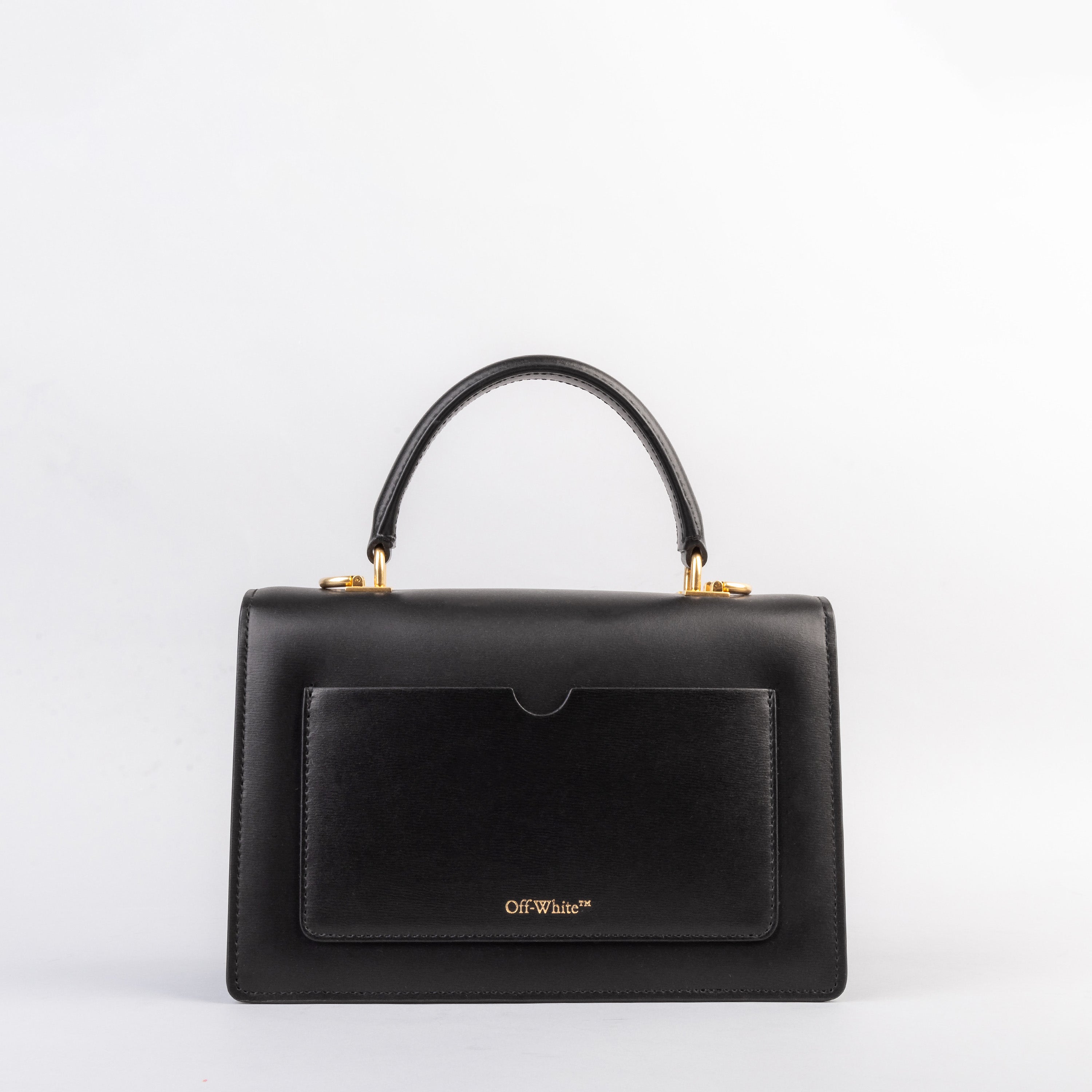 Cartera Negra Off-White Jitney 1.4 "No Offence"