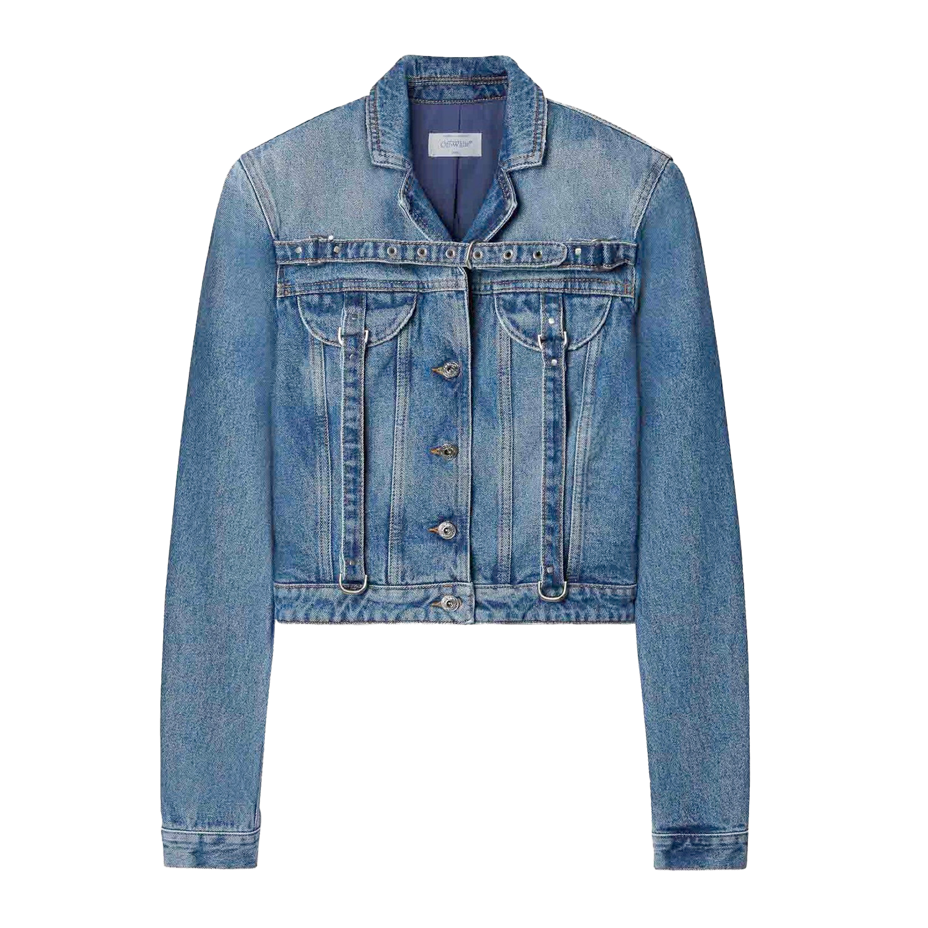 Chaqueta Denim Off-White Cargo
