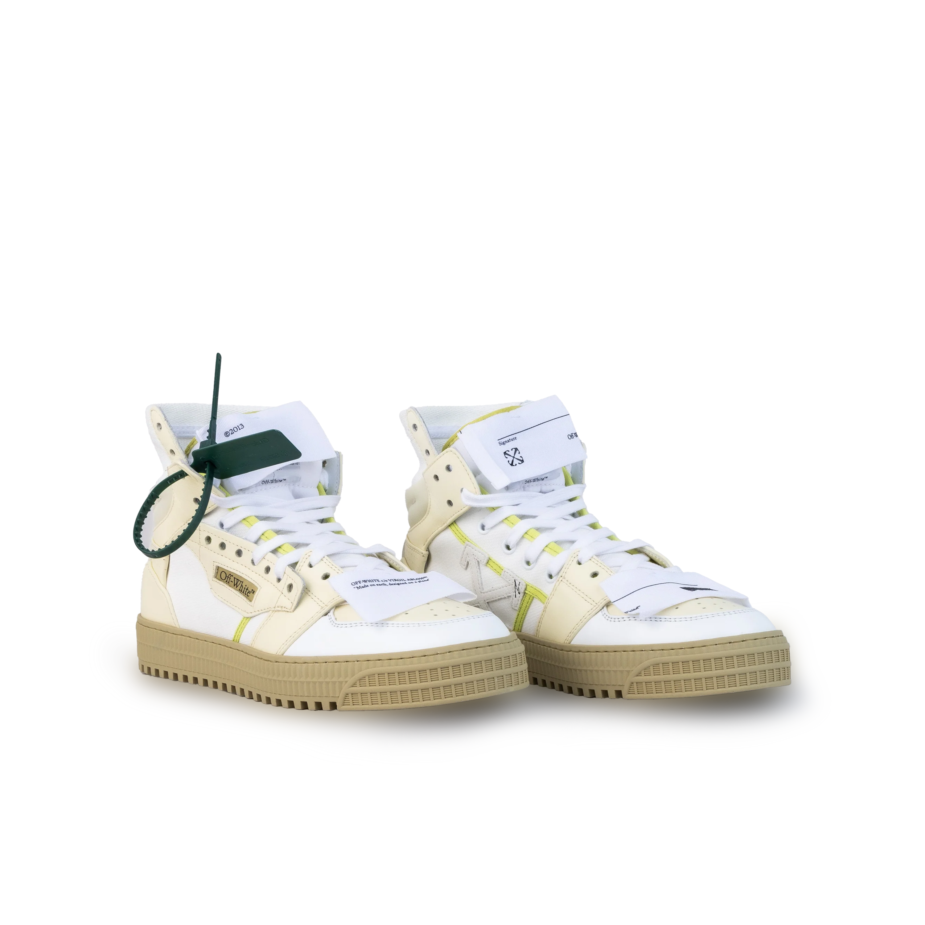 Sneakers High Top Crema Off-White Off Court