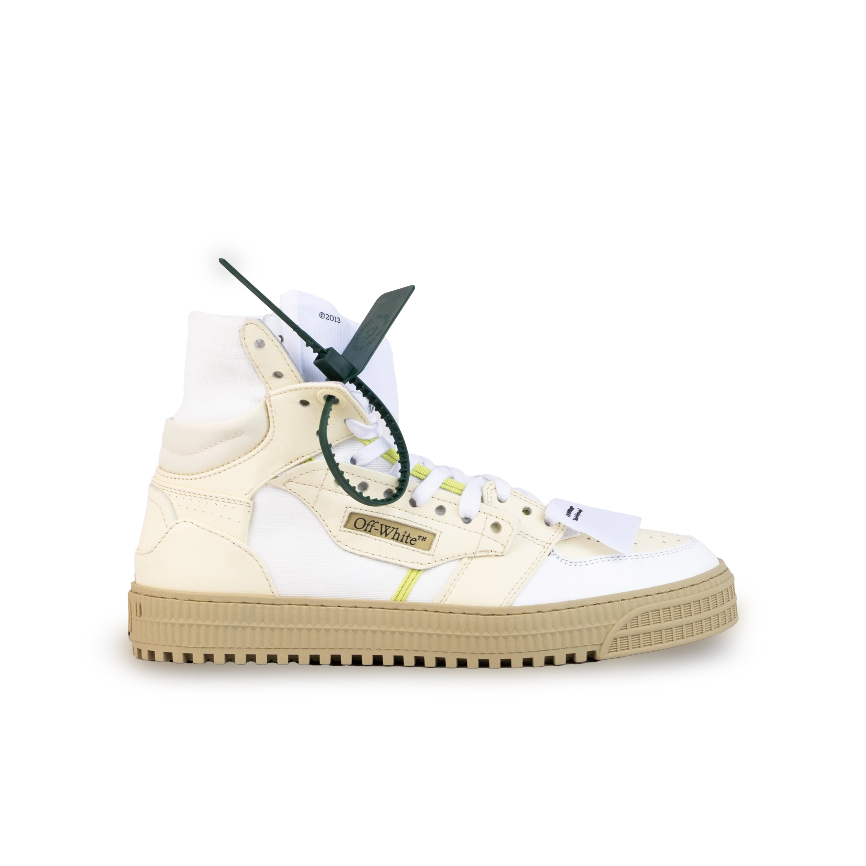 Sneakers High Top Crema Off-White Off Court