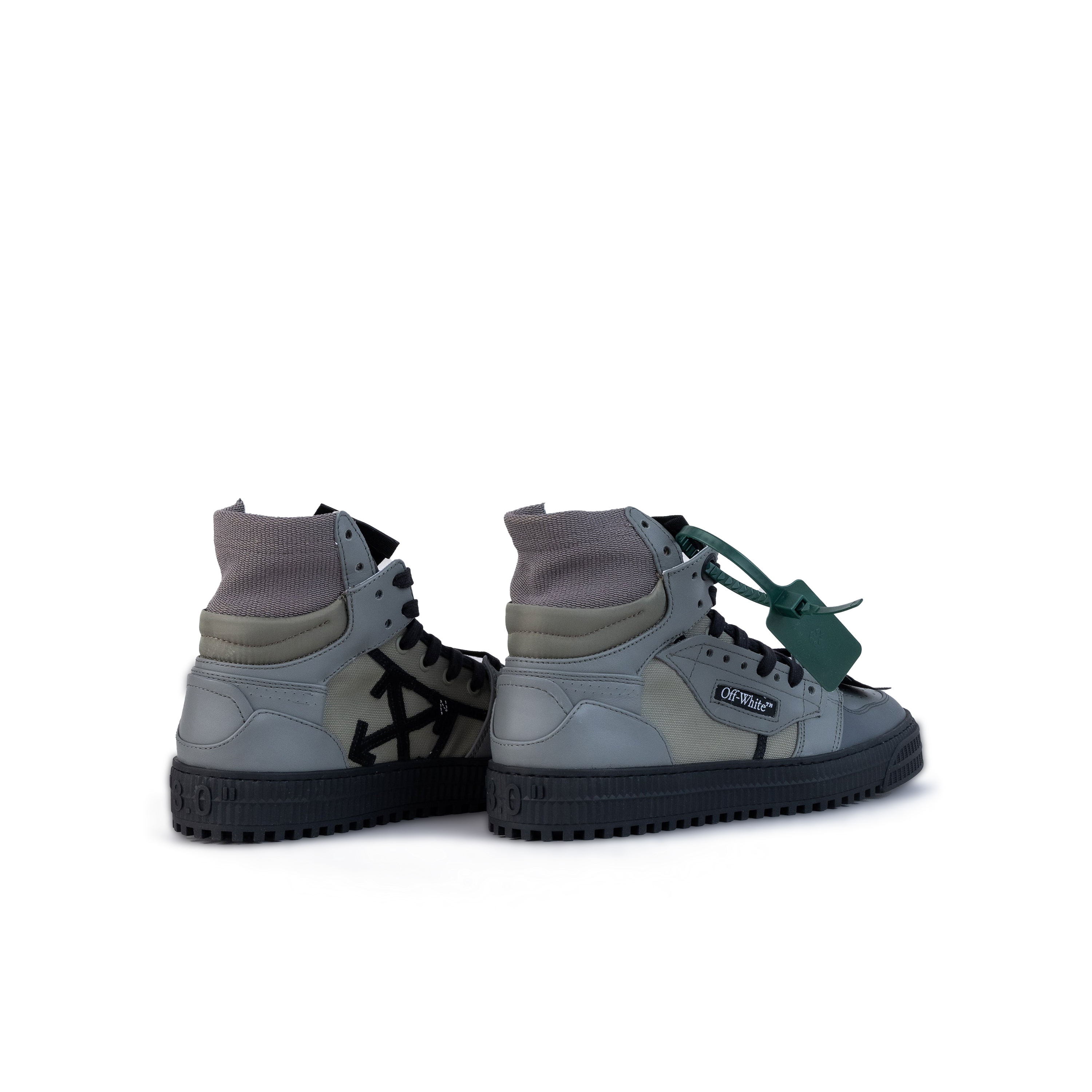 Sneakers High Top Gris Gris Off-White Off Court