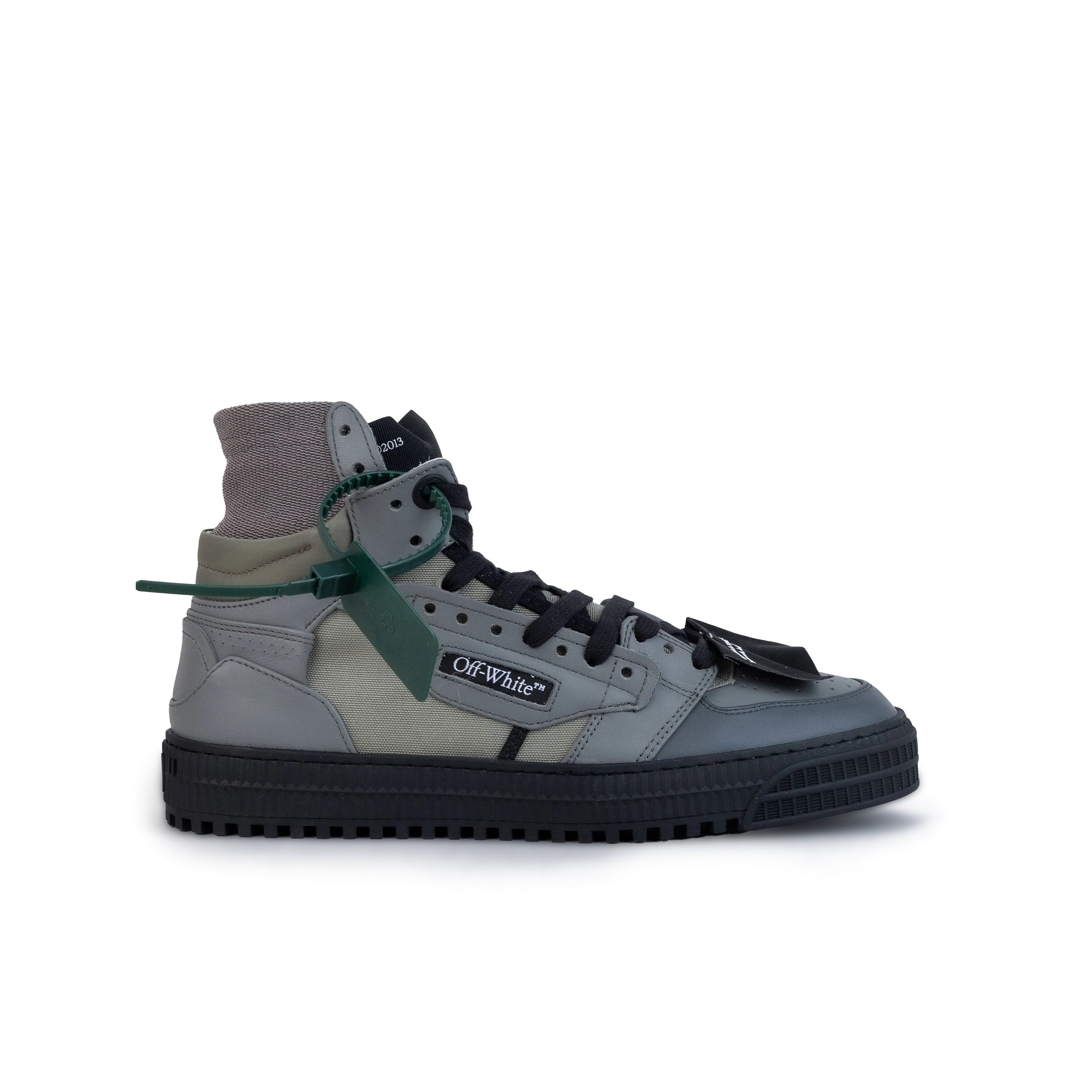 Sneakers High Top Gris Gris Off-White Off Court