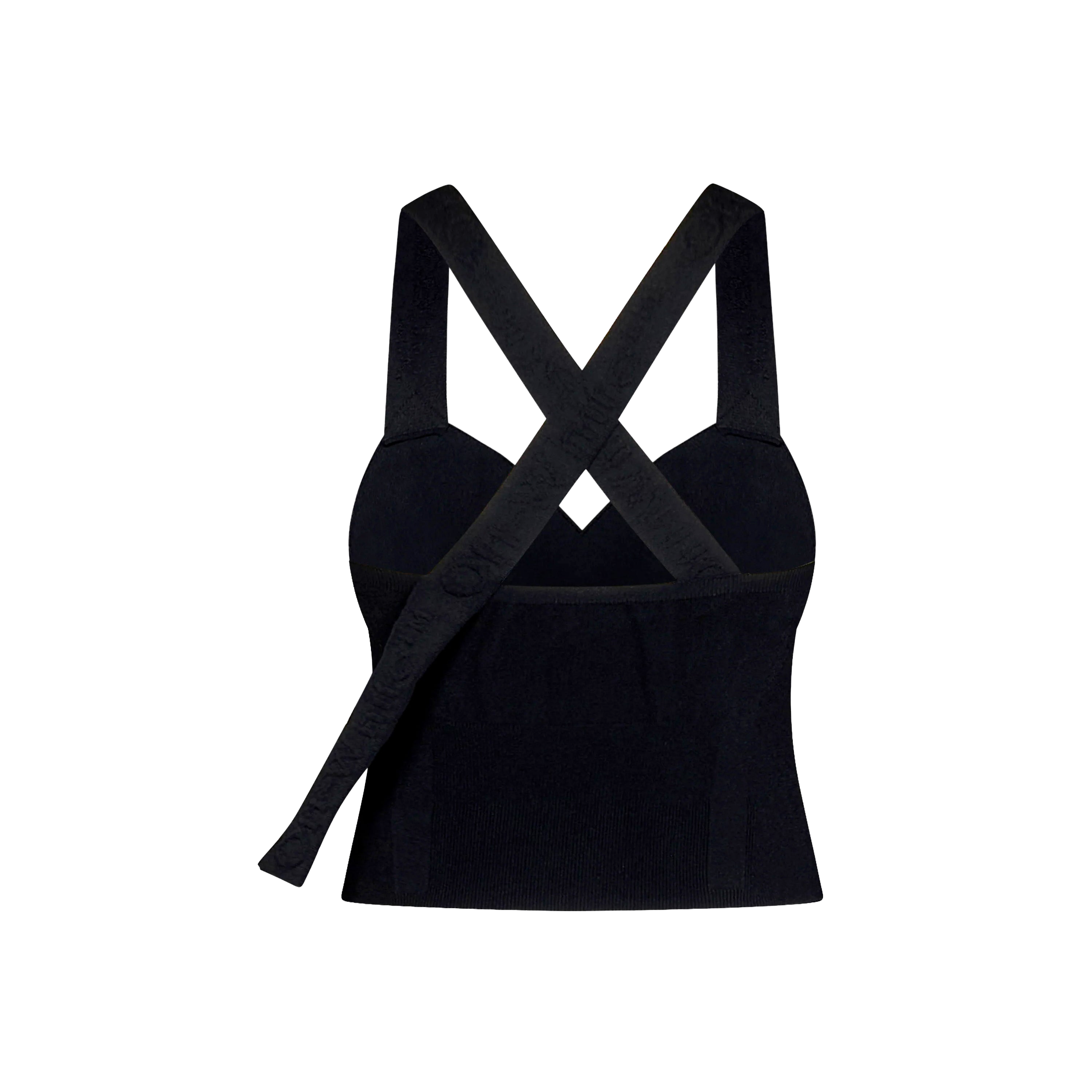 Top Negro Off-White Tank