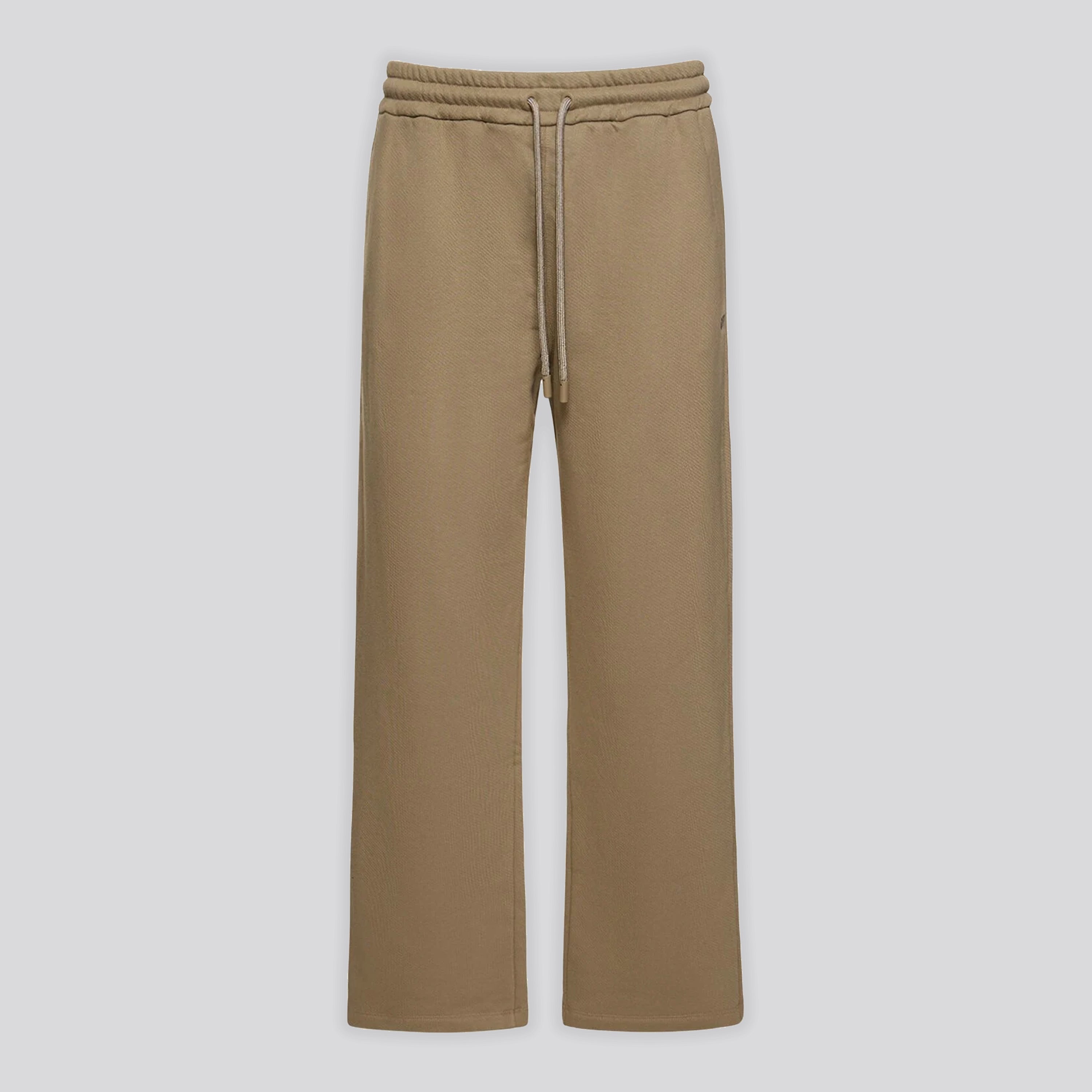Pantalón Beige Off-White Embroidered