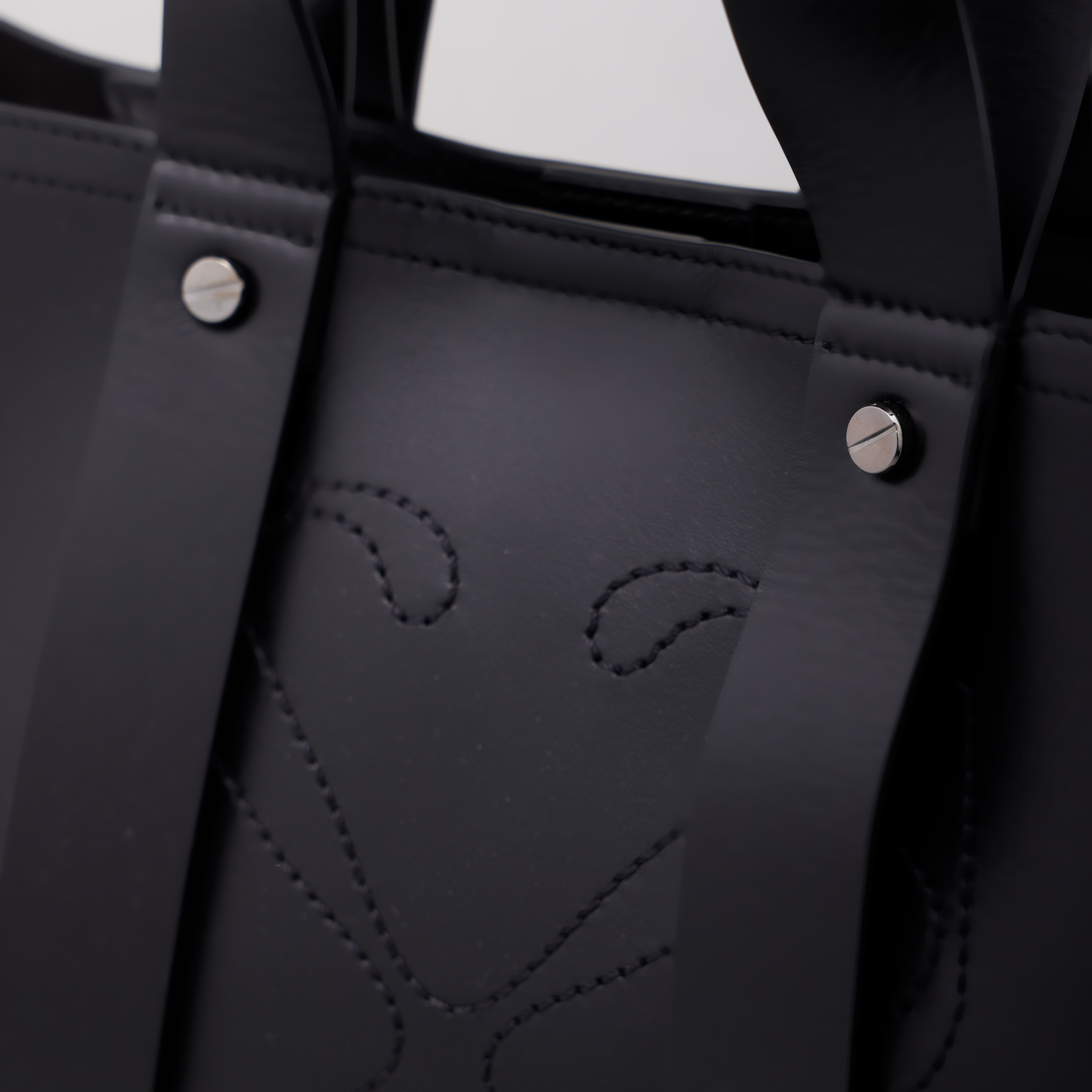 Cartera Negra Off-White Jitney 2.8 Top Handle Chain