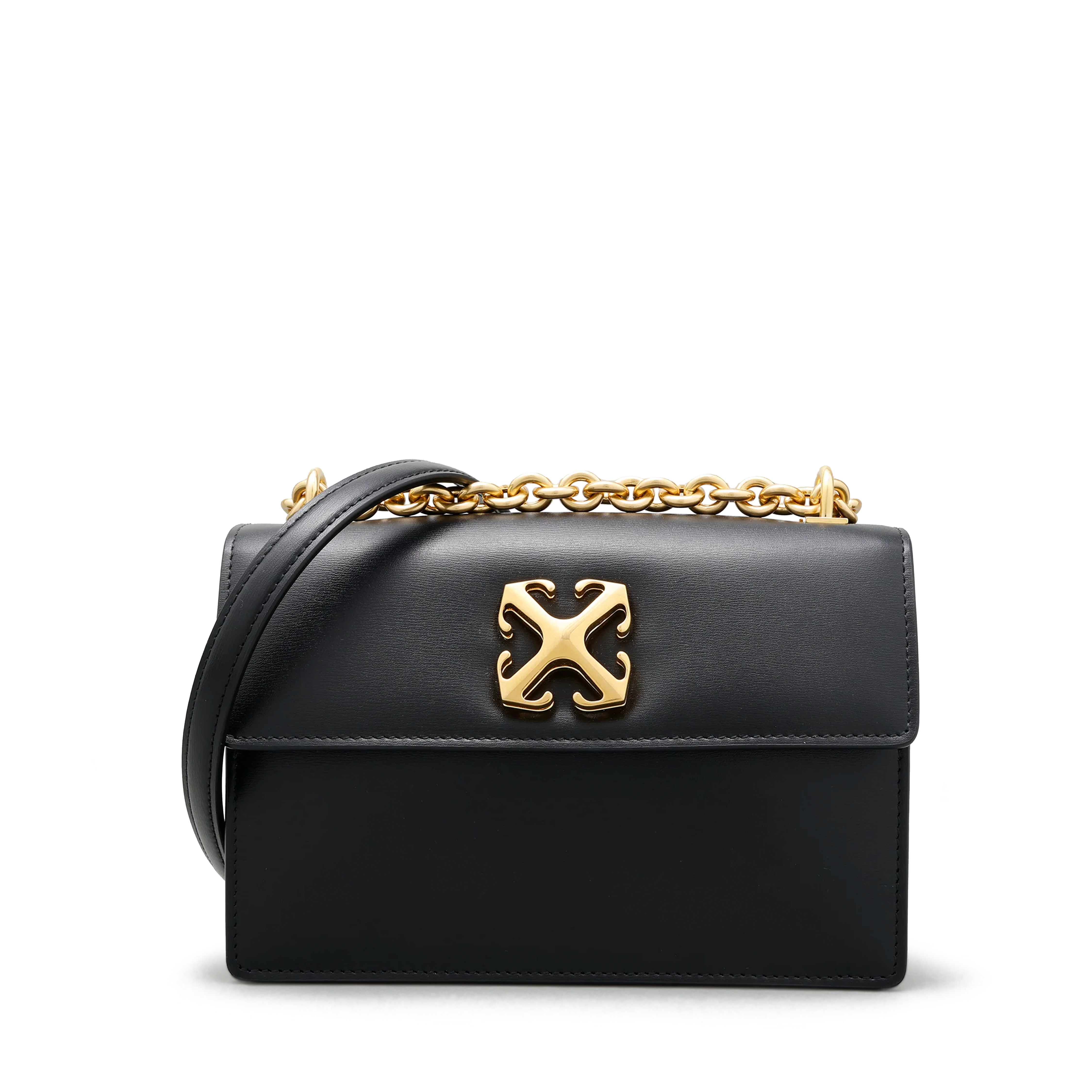 Cartera Negra Off-White Jitney 2.0 Shoulder Chain