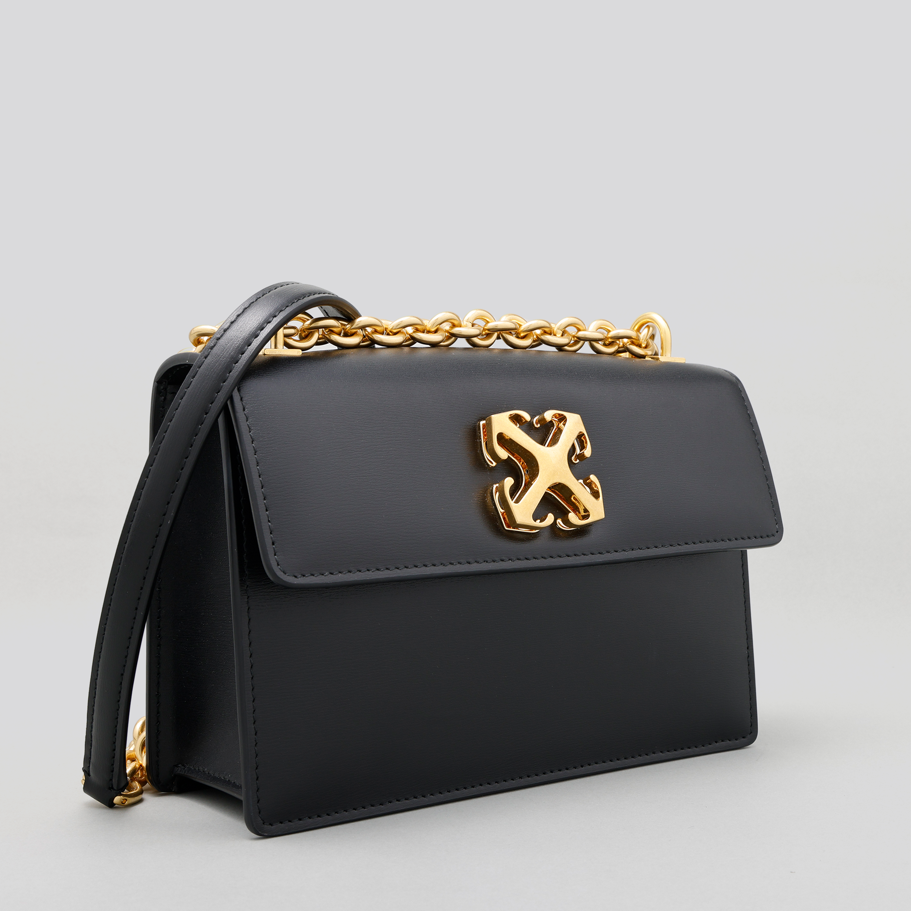Cartera Negra Off-White Jitney 2.0 Shoulder Chain