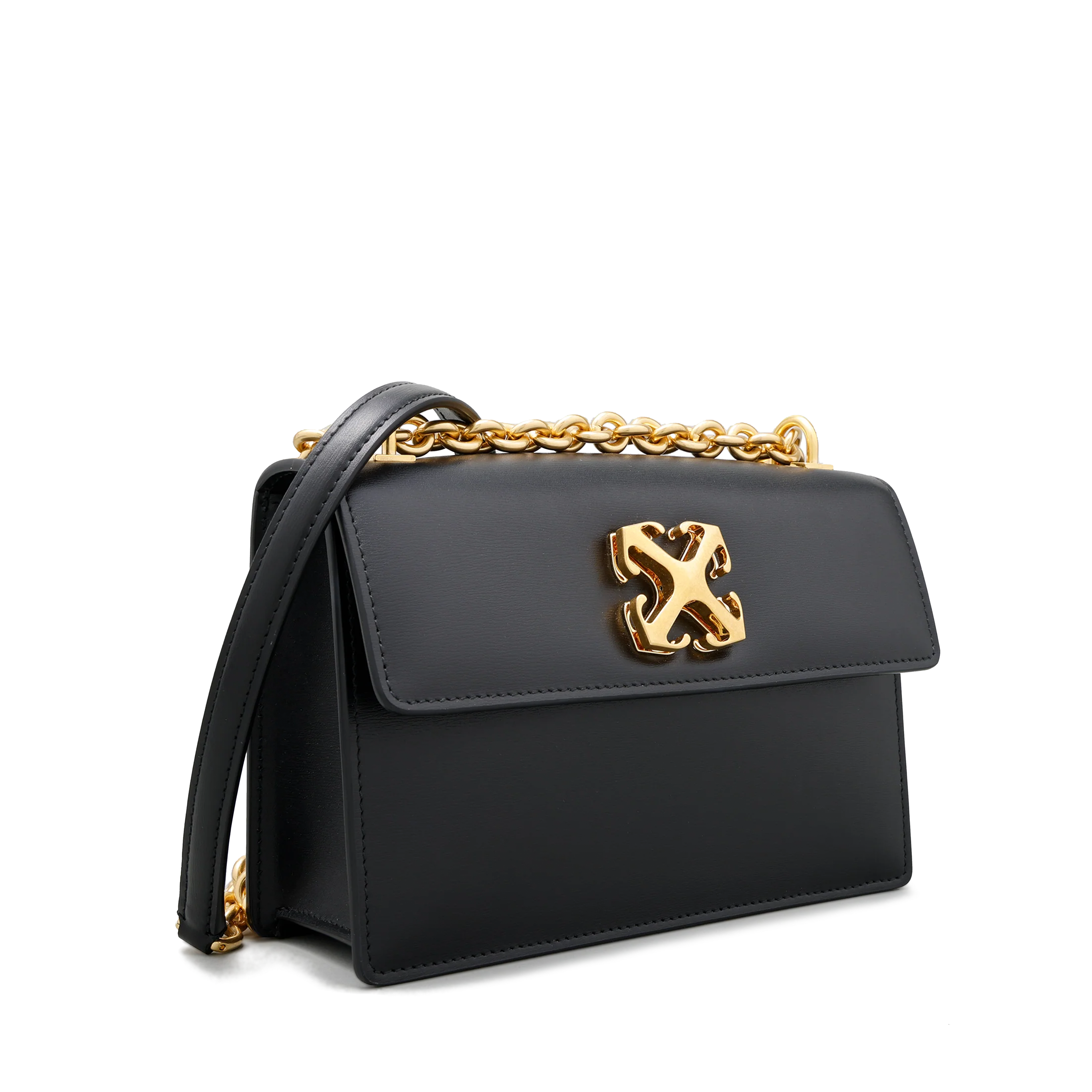Cartera Negra Off-White Jitney 2.0 Shoulder Chain