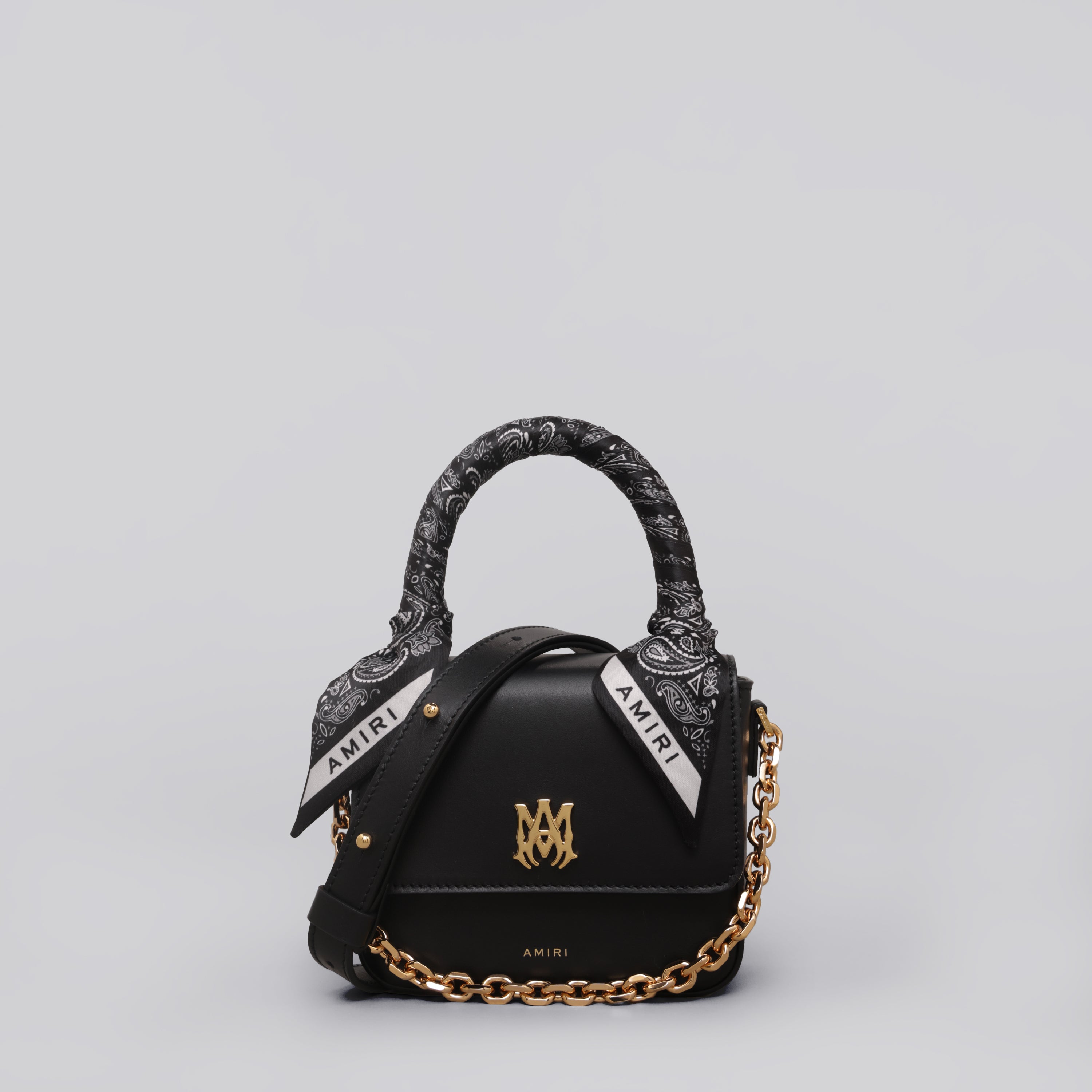 Cartera Negra AMIRI Micro MA Chain Handle