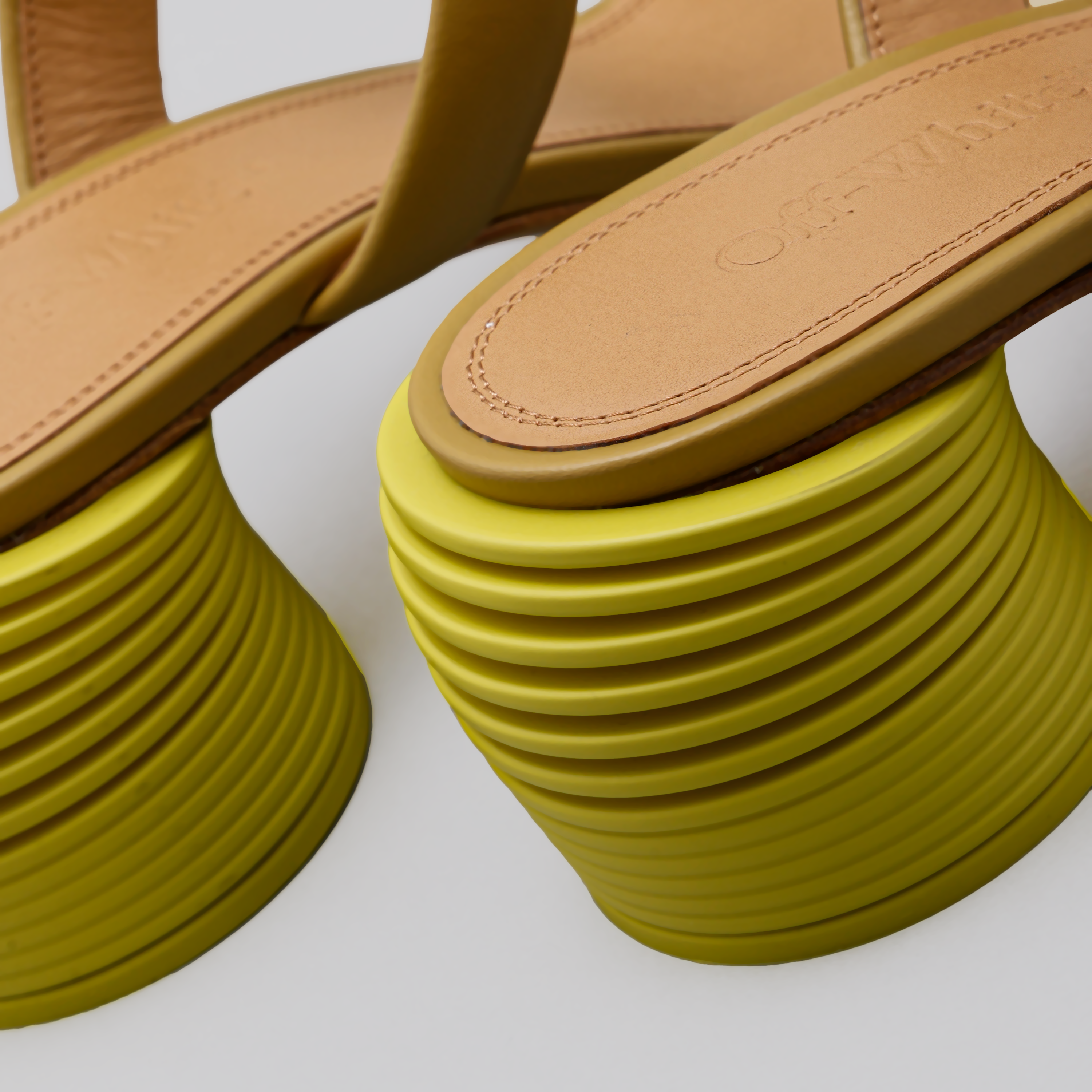 Sandalias Verdes Off-White Spring