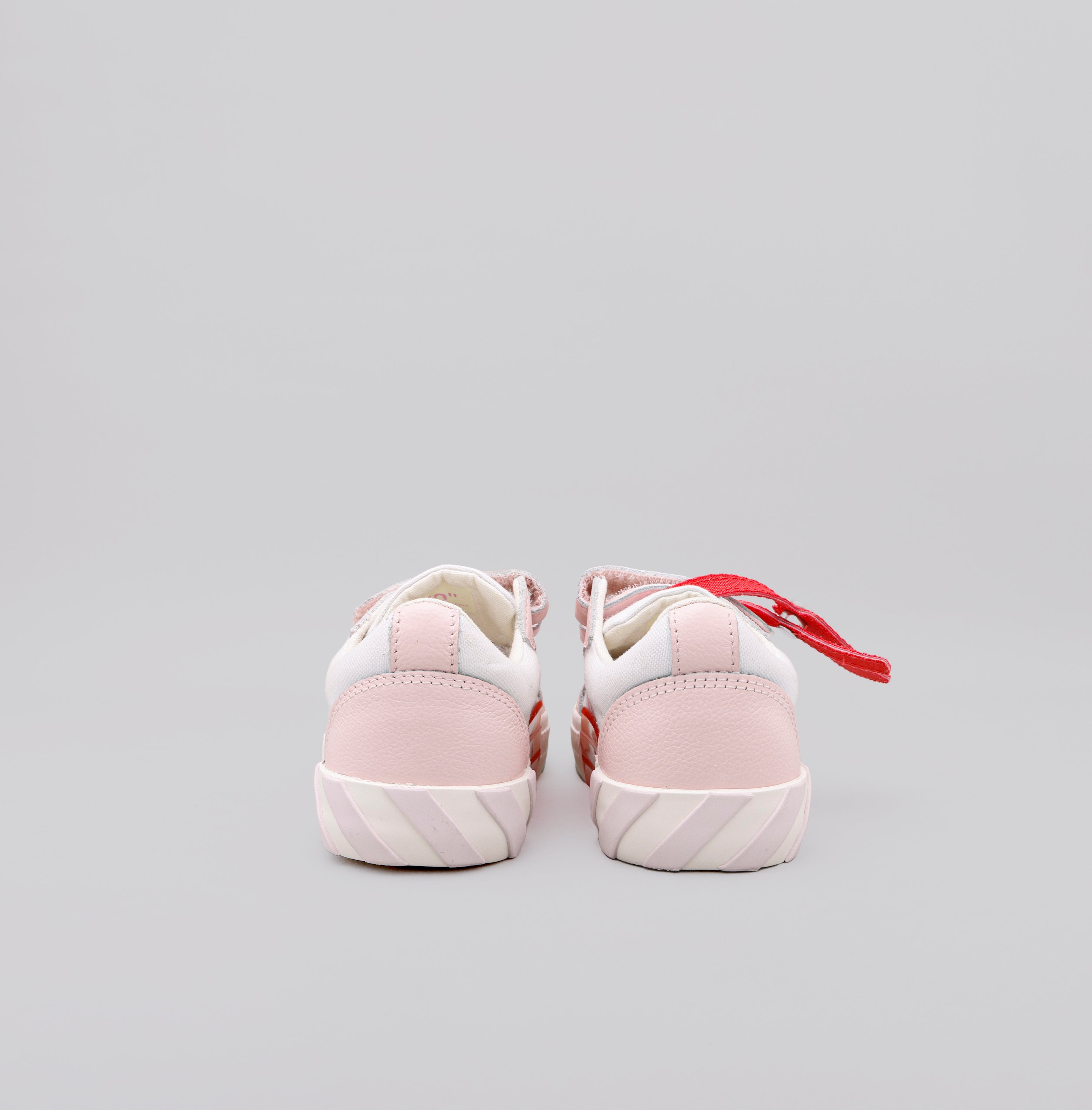 Sneakers Blanco Rosa Off-White Kids Vulcanized Velcro