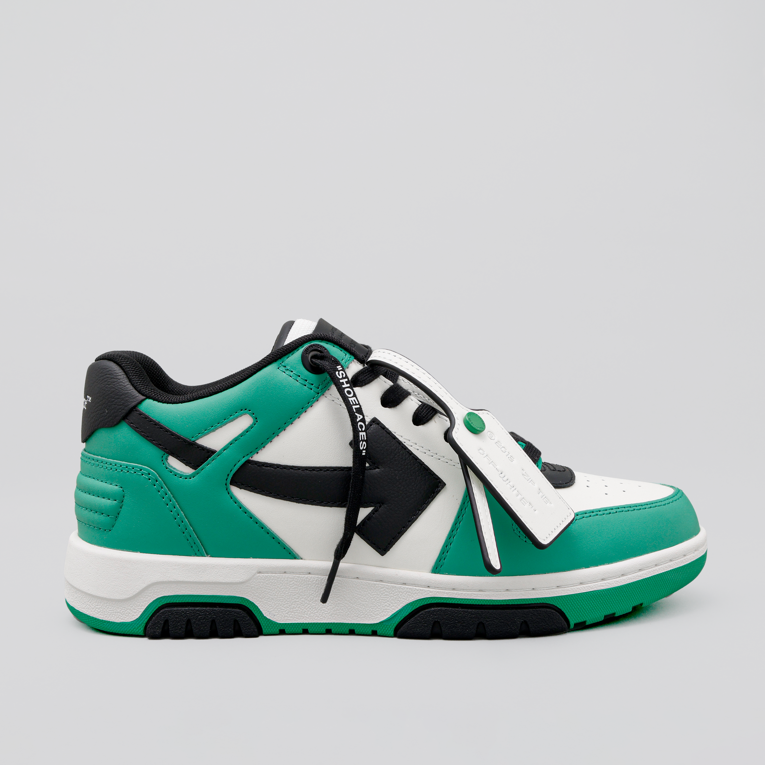 Sneakers Verdes Off-White "OOO"