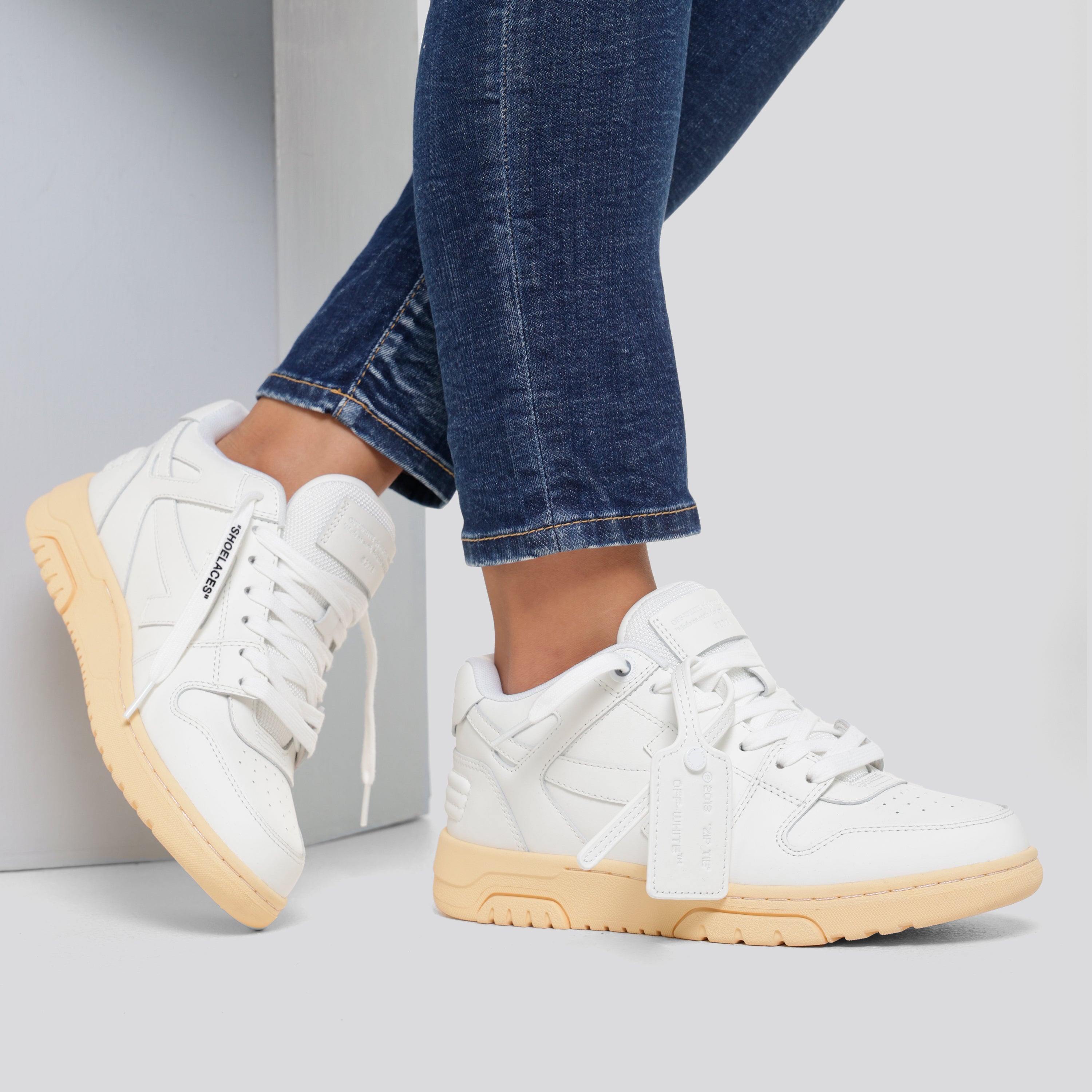 Sneakers Blanco Off-White Blanco "OOO"