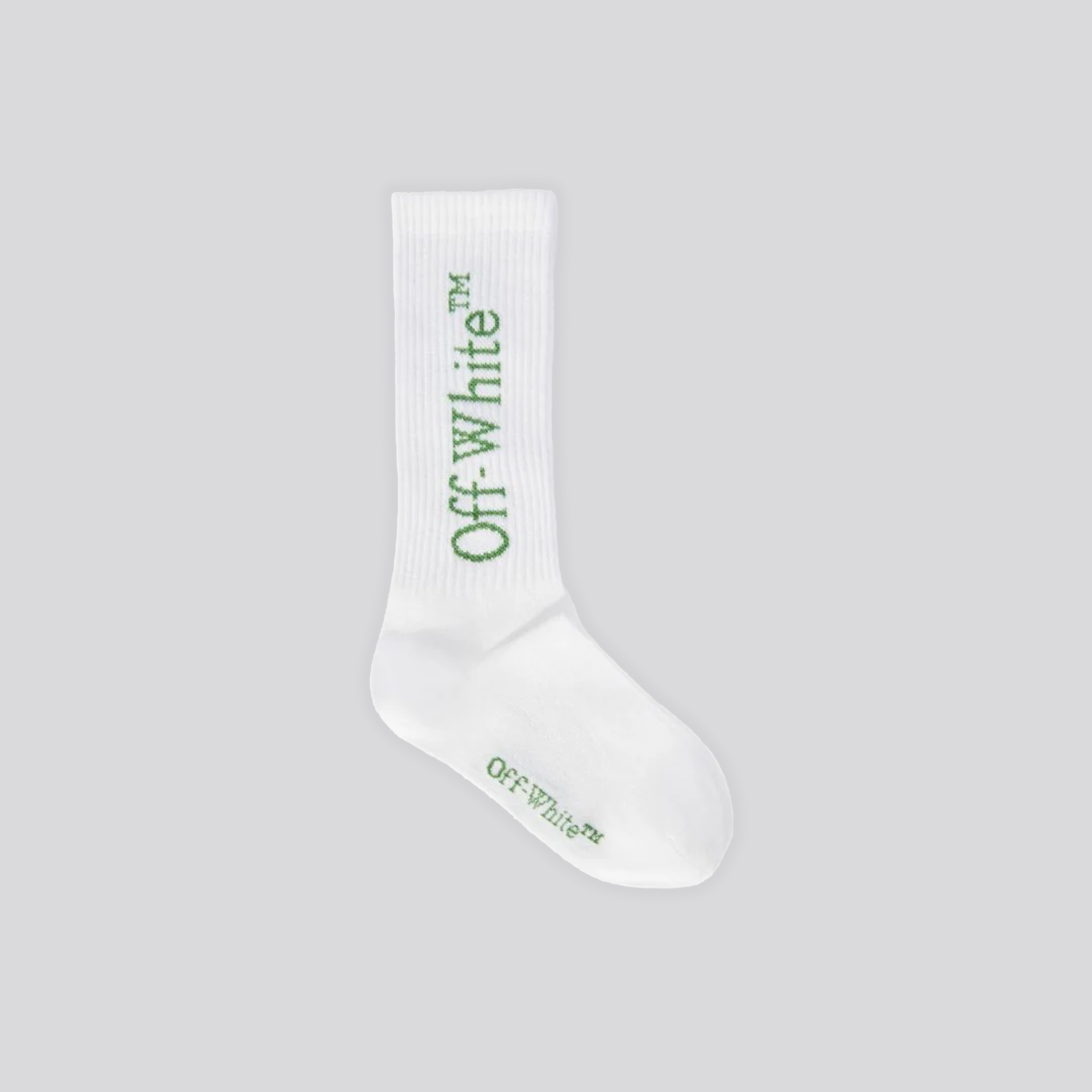 Medias Blancas Off-White Kids Green